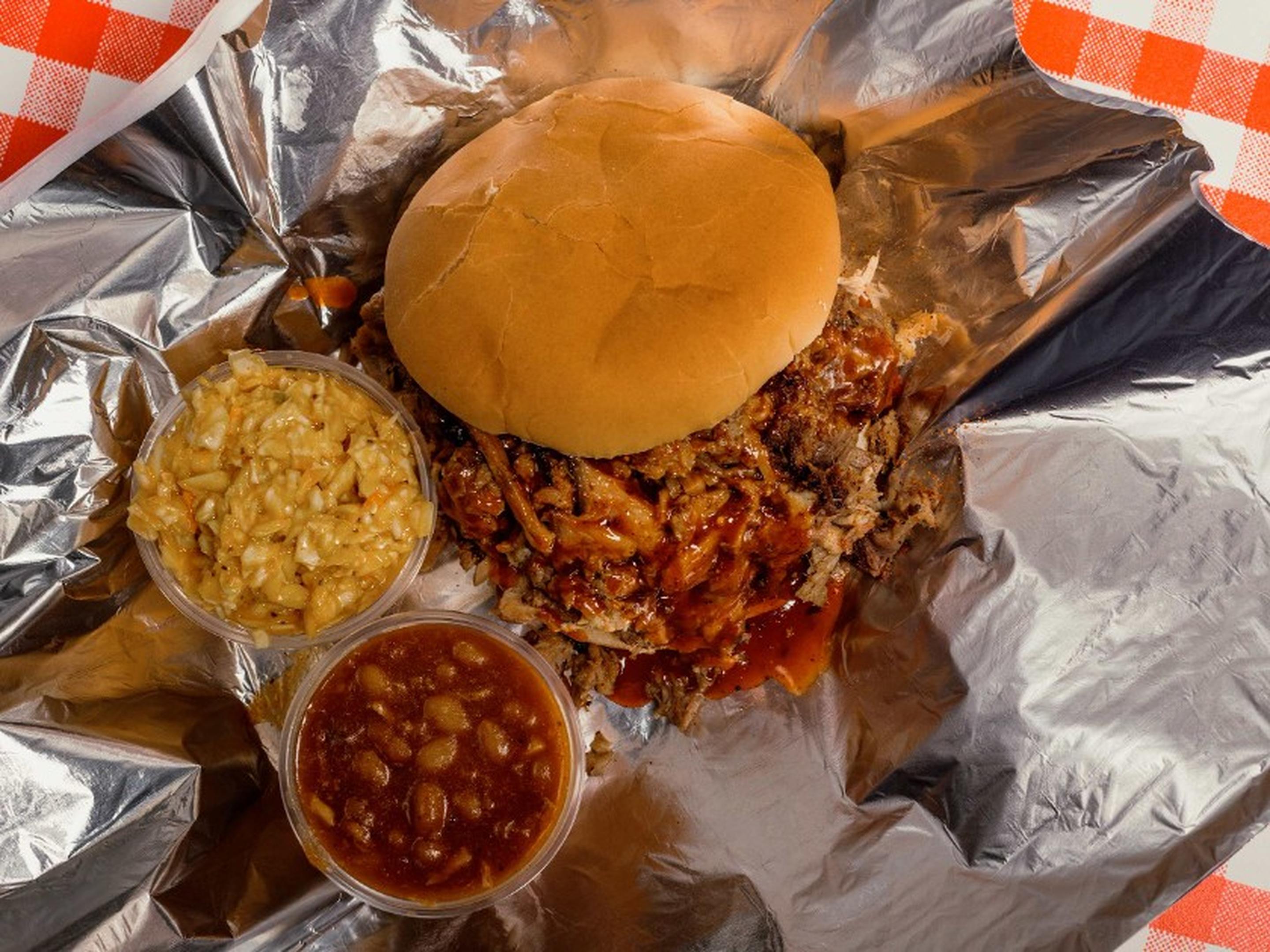 Pork Shoulder Sandwich