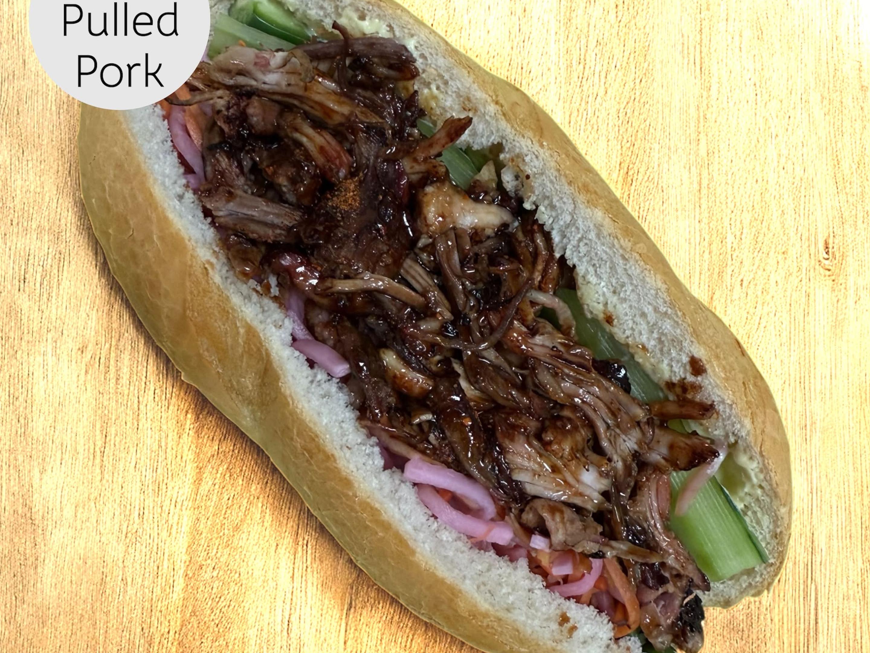 Smoked Pulled pork Banh Mi