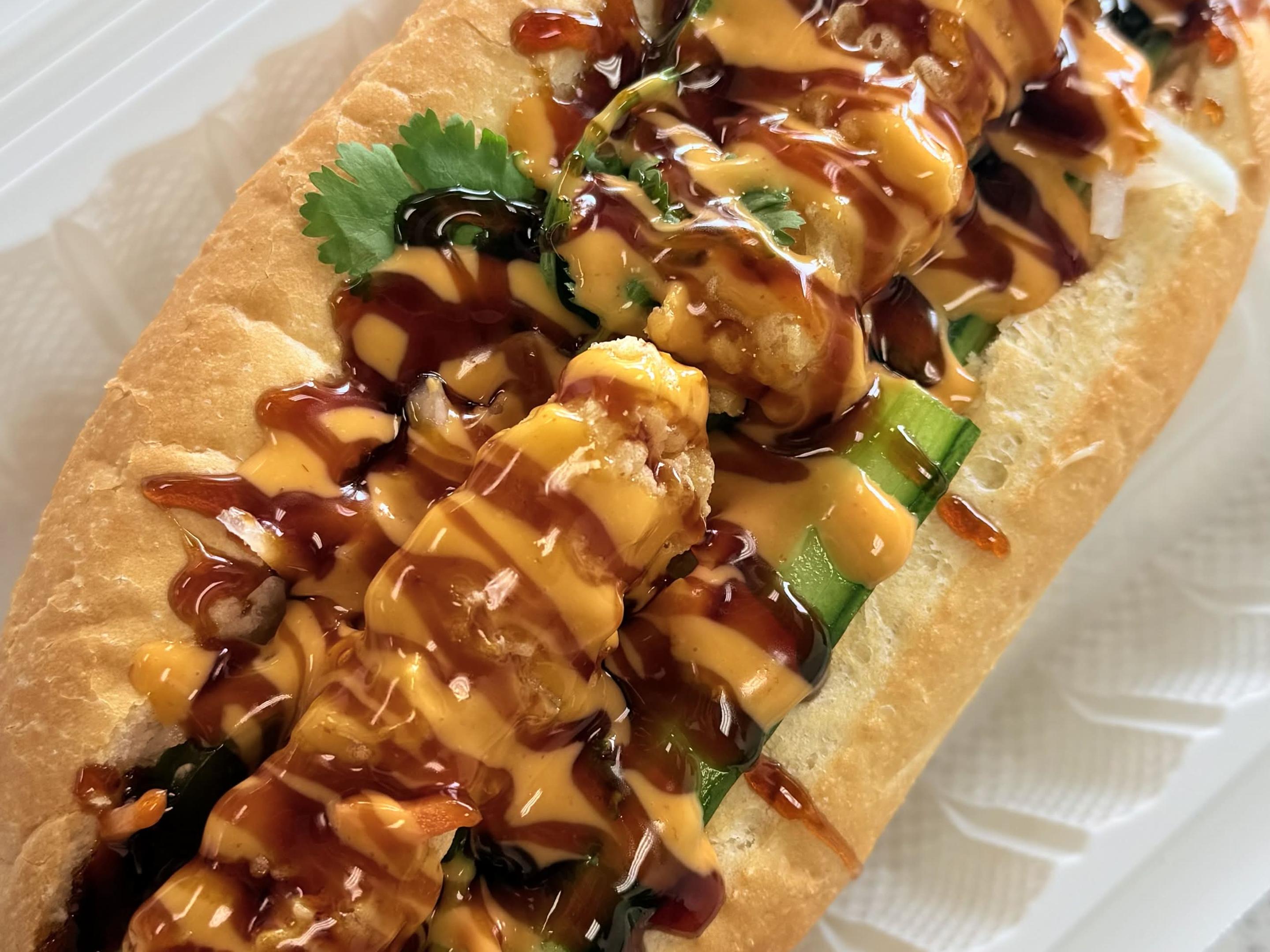 Shrimp Tempura Banh Mi