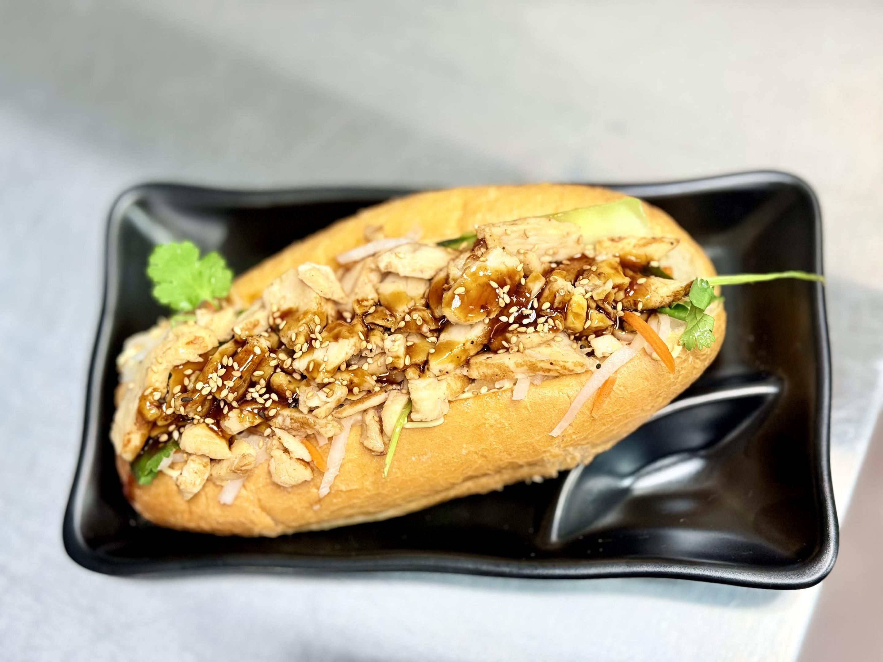Chicken Teriyaki Banh Mi
