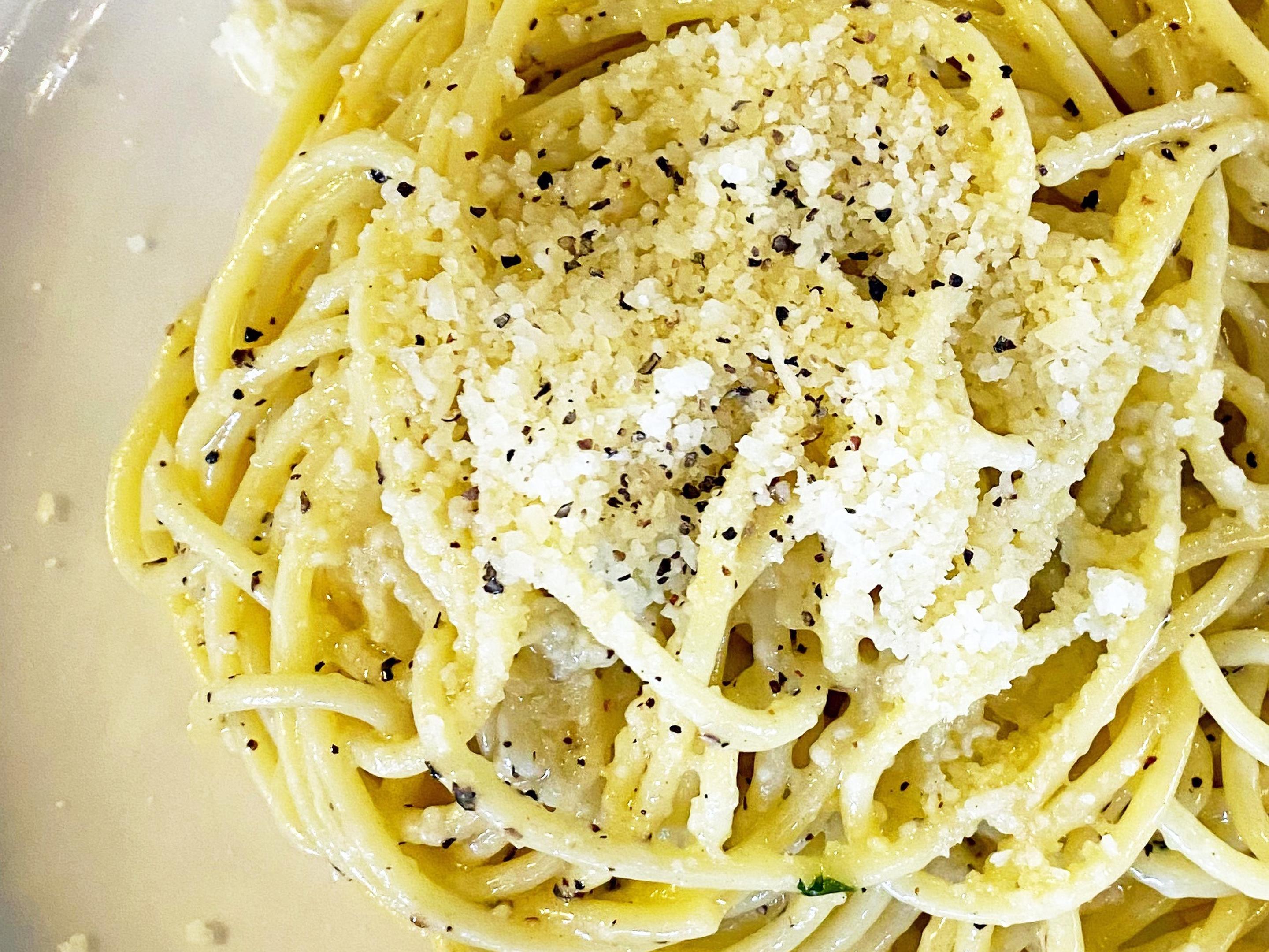 Cacio E Pepe Spaghetti