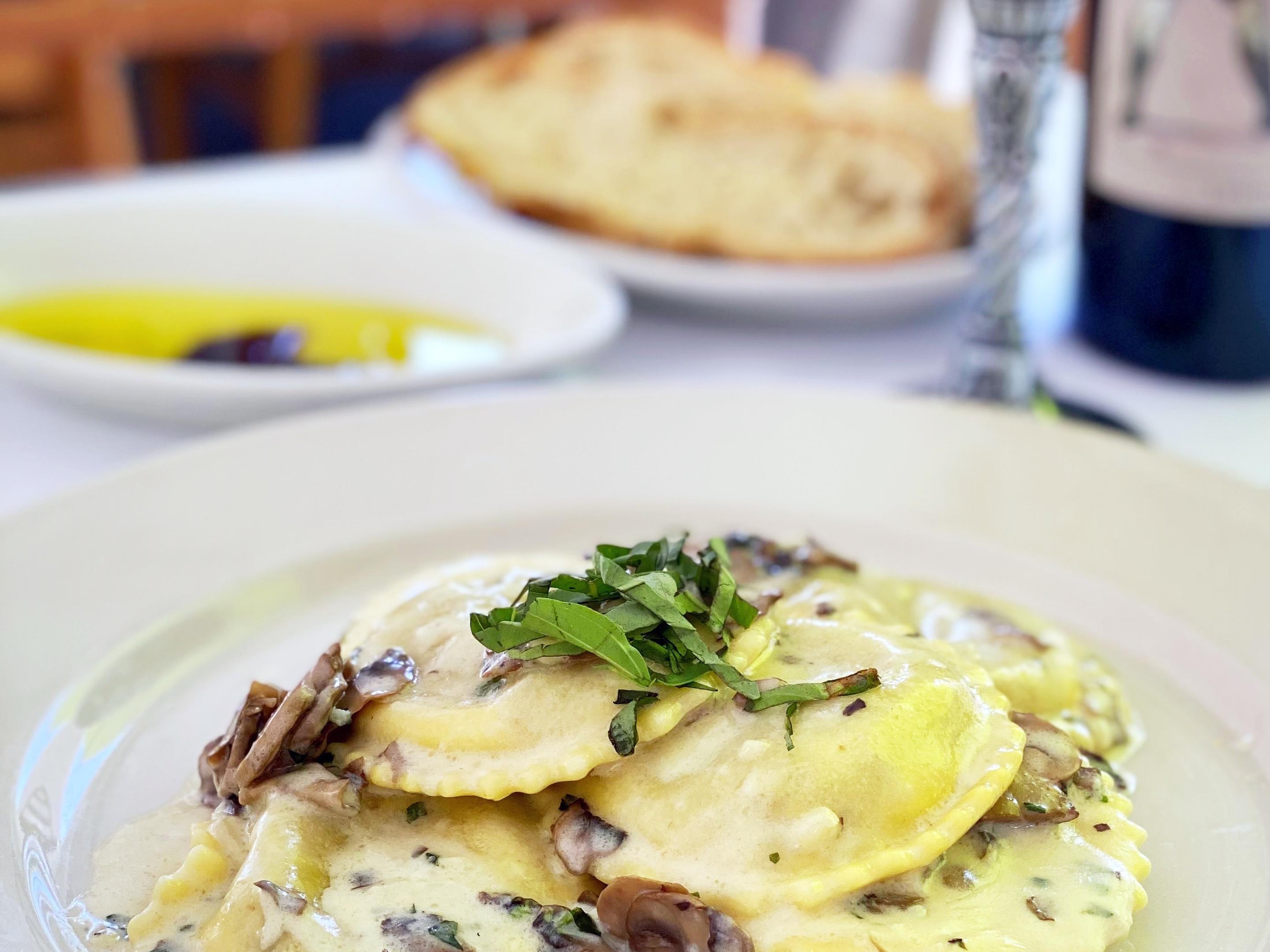 Portobello Ravioli