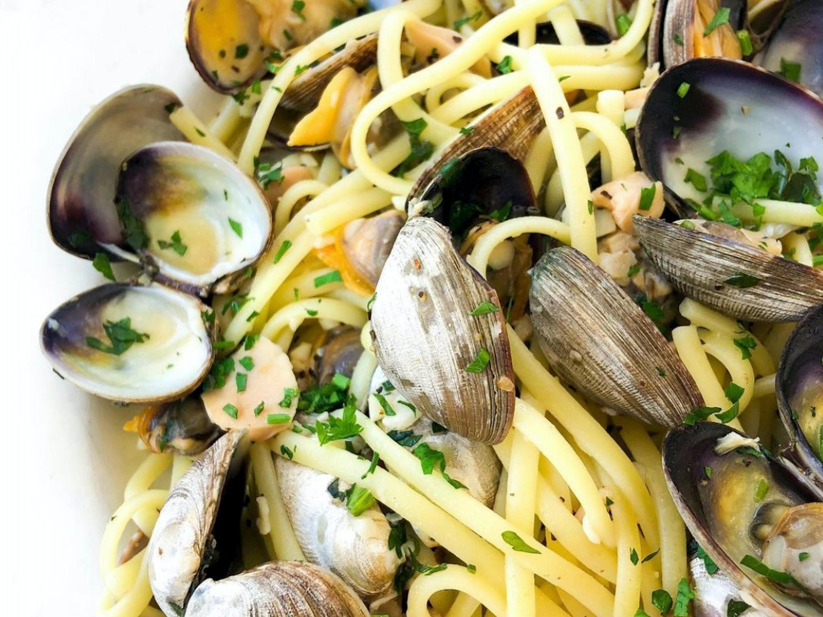 Clams Linguini
