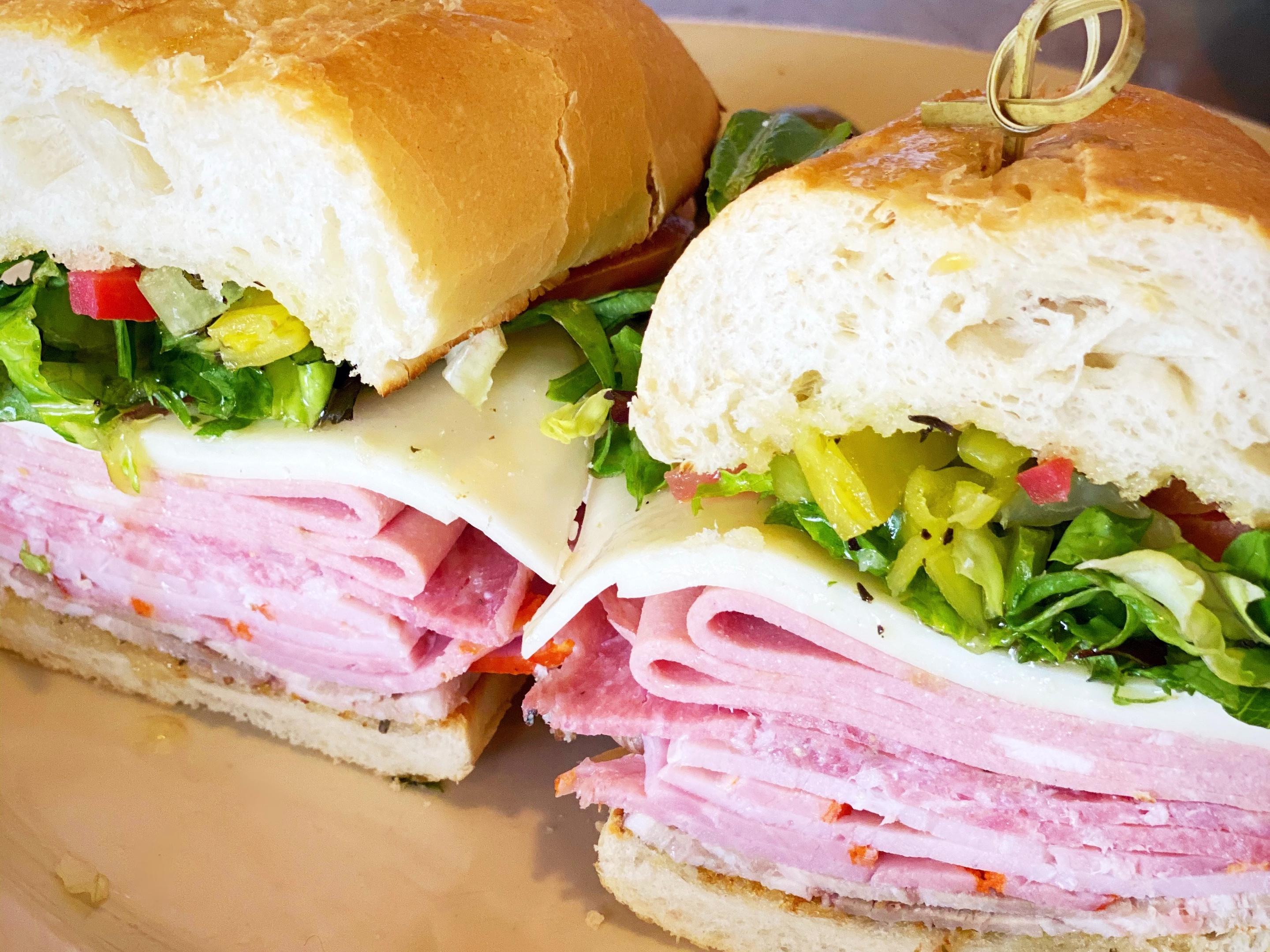 Italian Meat and Cheese Sandwich