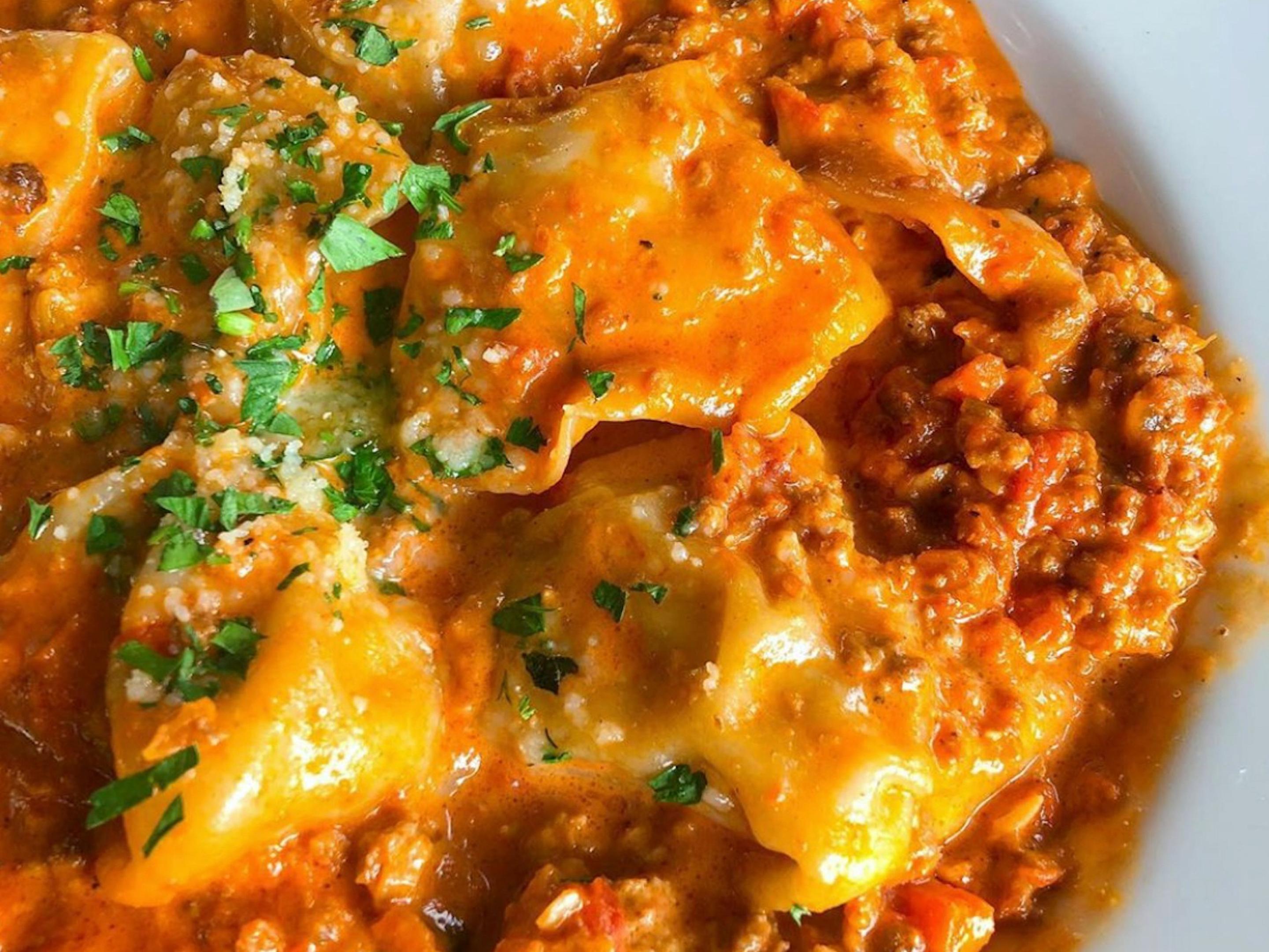 My Brother Jerry's Tortellini Bolognese
