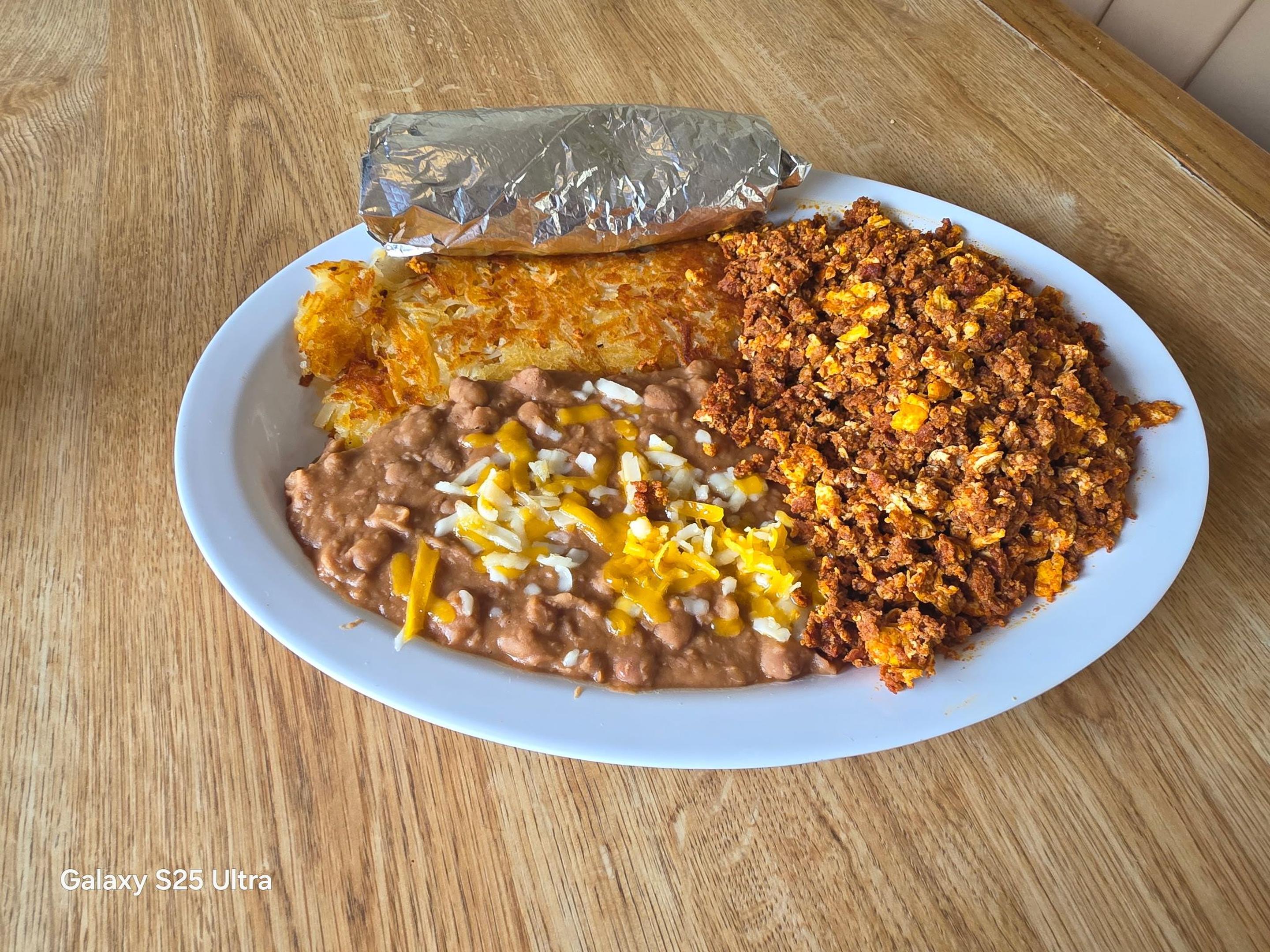 Chorizo and Eggs