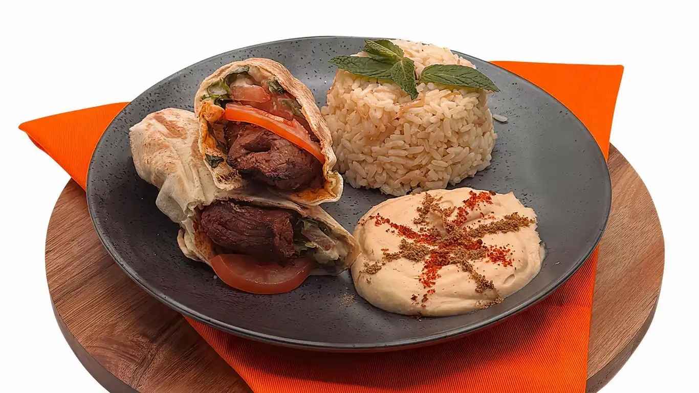Beef Kebab Wrap