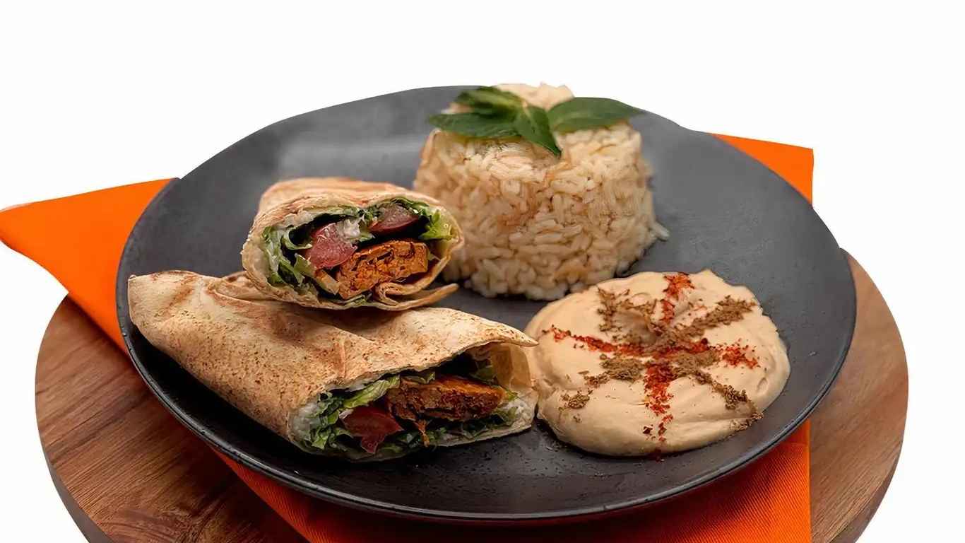 Chicken Lule Kebab Wrap