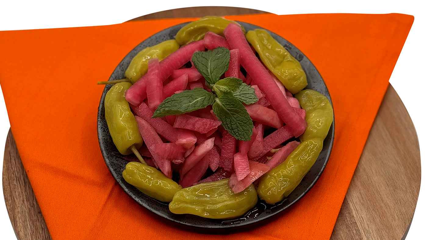 Pickles & Yellow Peppers