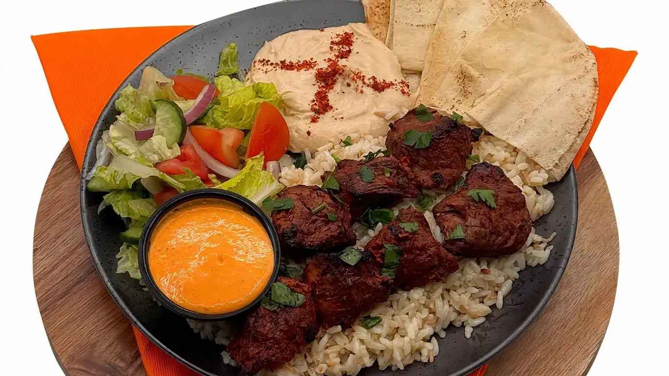 Beef Kebab Plate