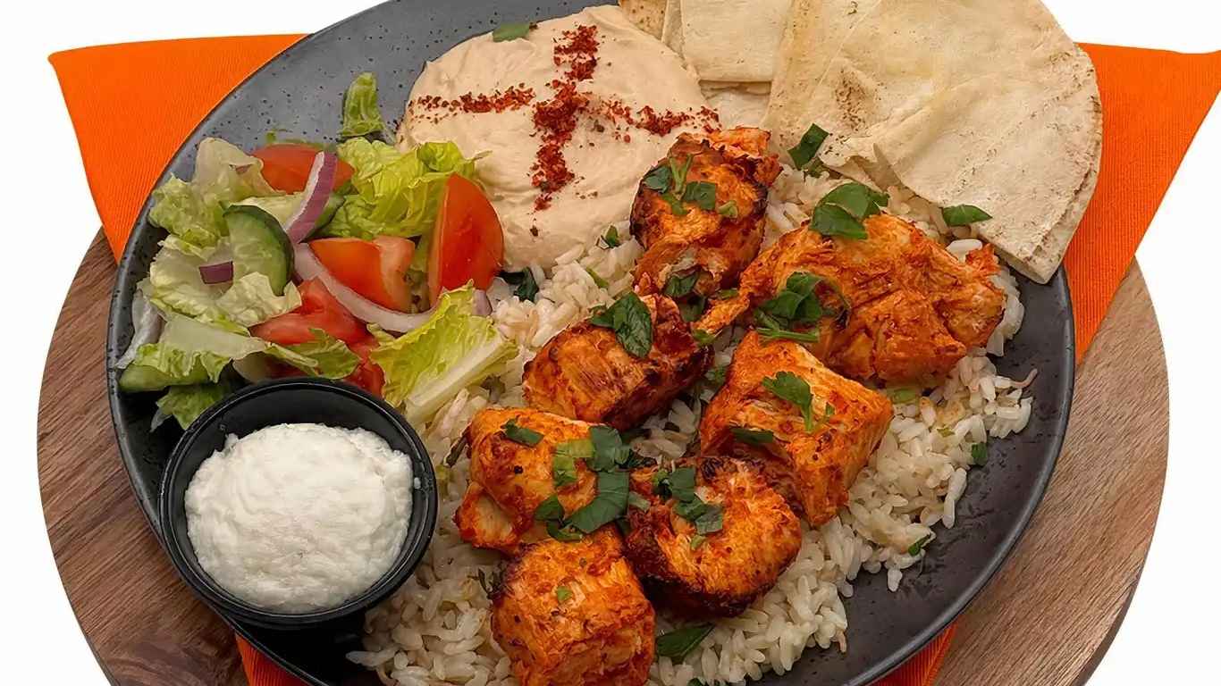 Chicken Kebab Plate