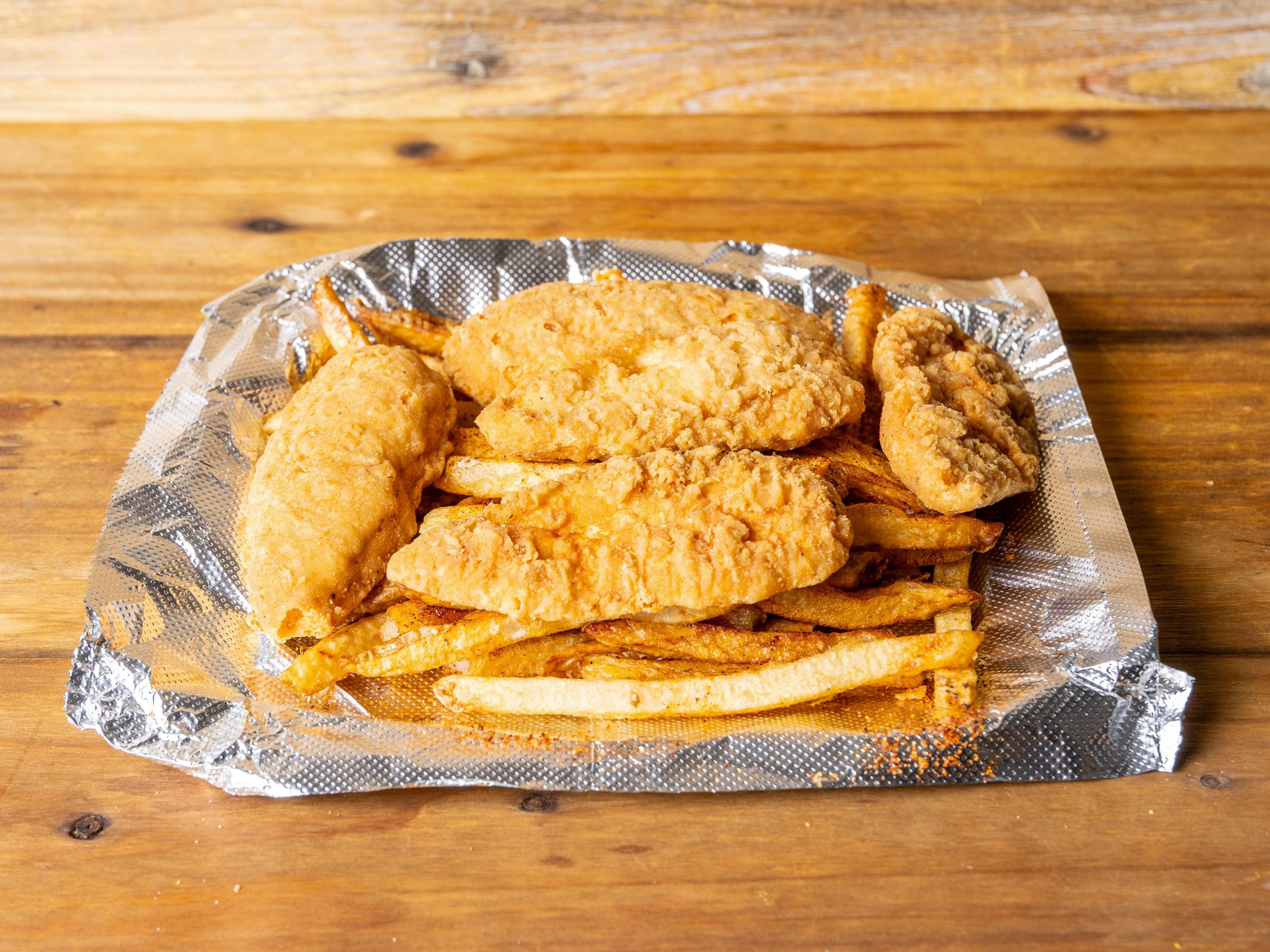 Chicken Fingers with Fries