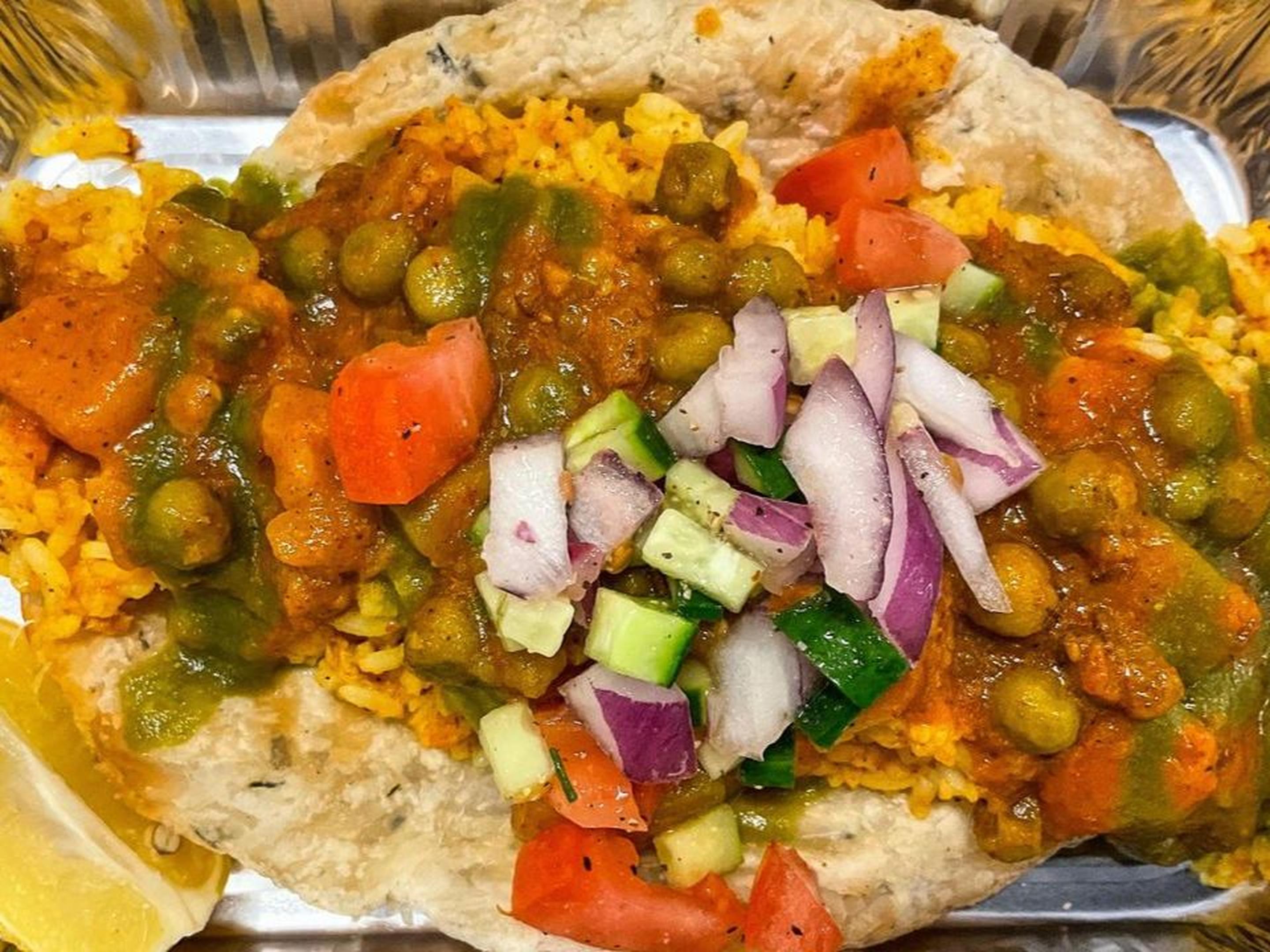 ALOO MATAR ROLL-UP