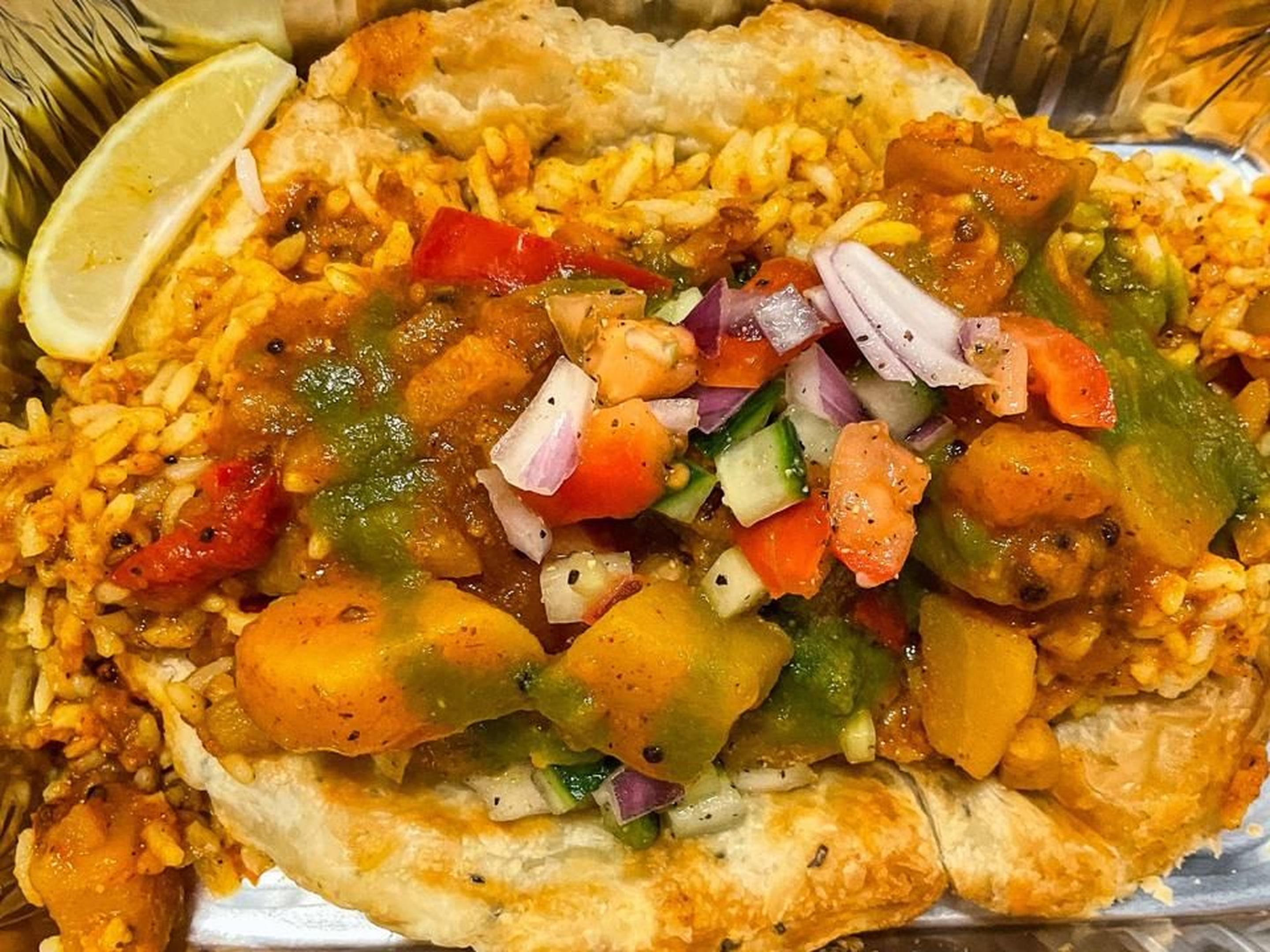 ALOO MASALA ROLL-UP