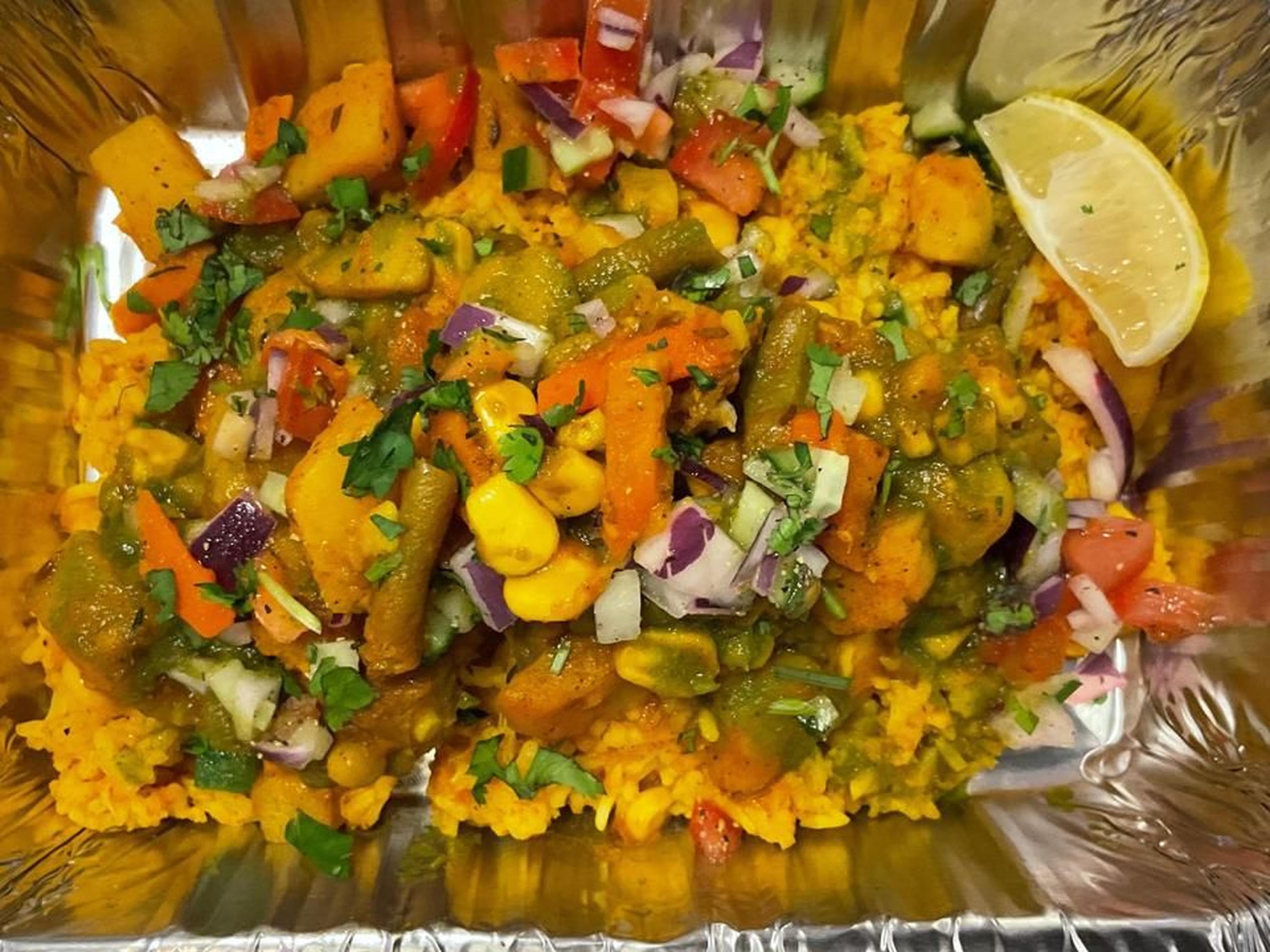 MIXED VEGETABLE CURRY BOWL