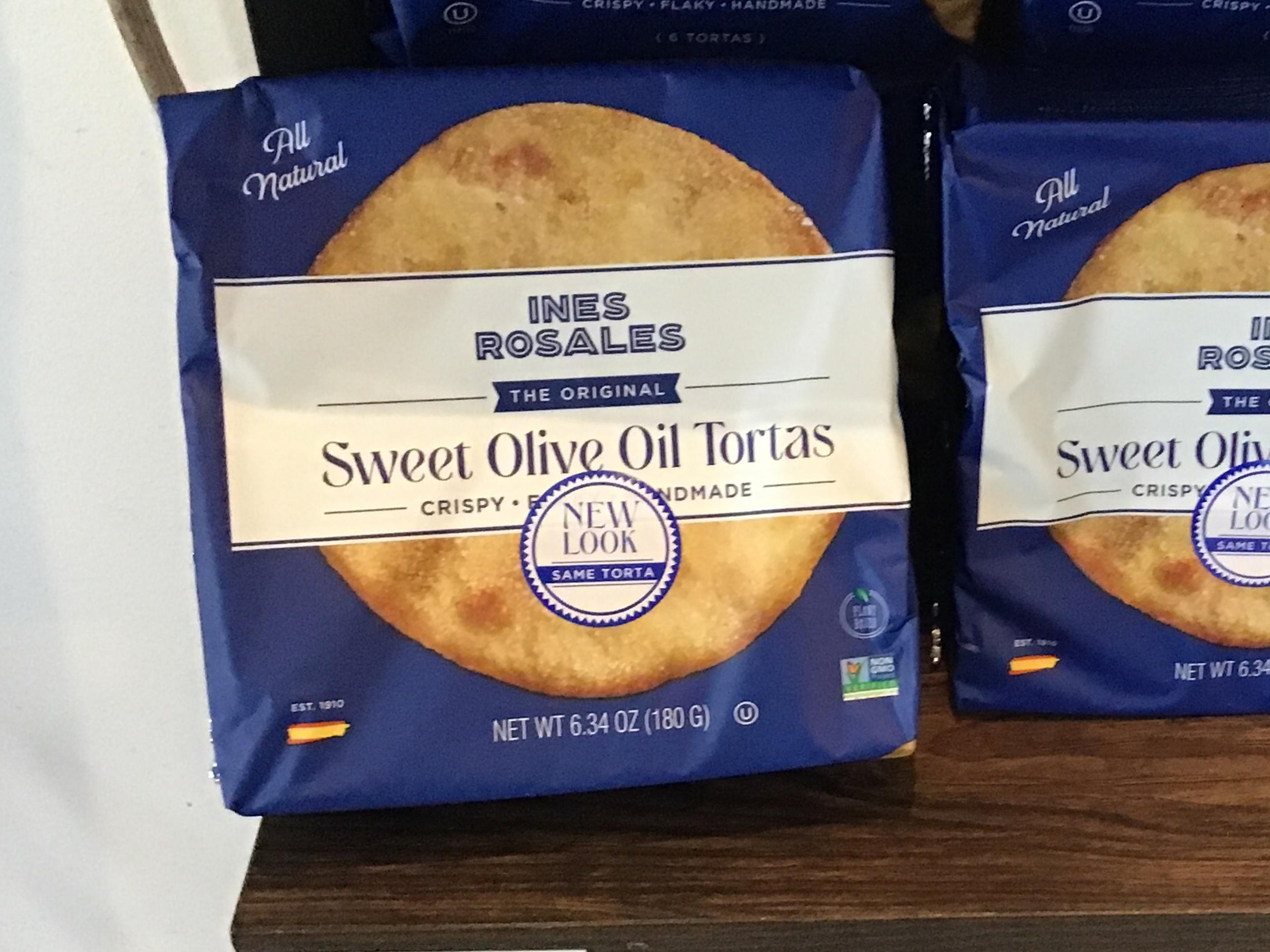 Ines Rosales sweet olive oil.tortes