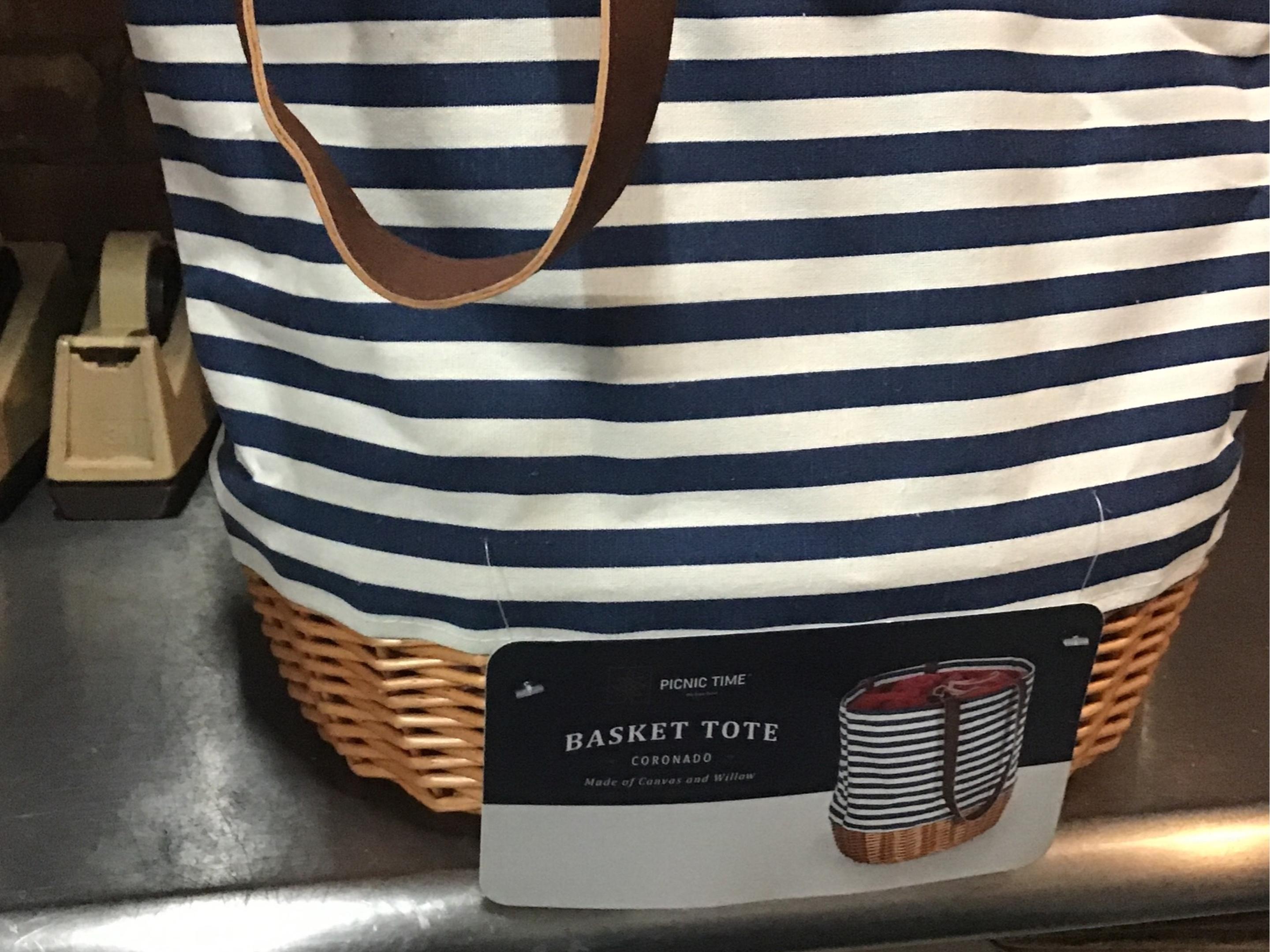 Basket tote