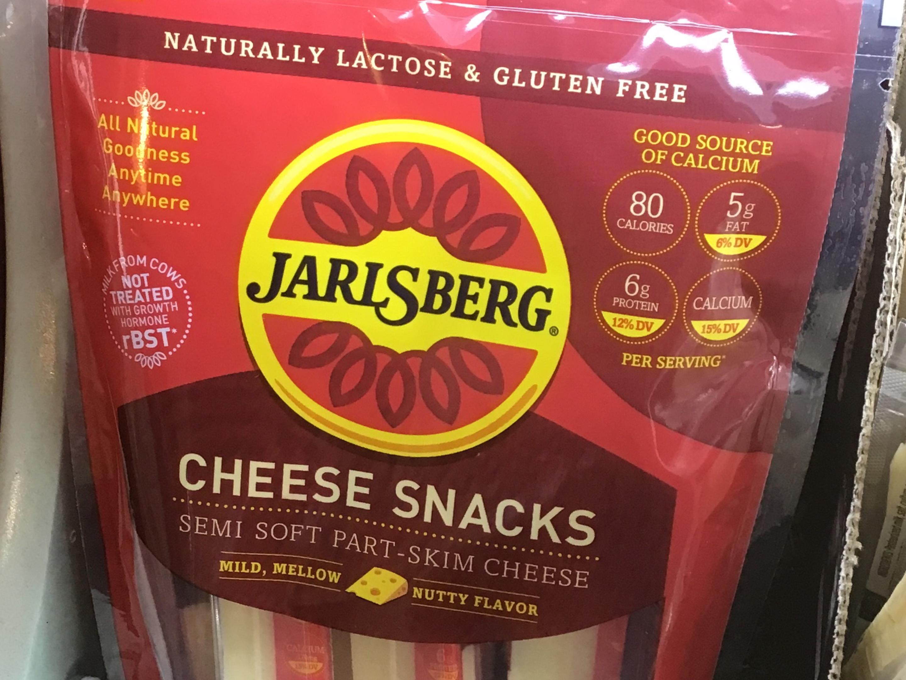 Jarlsberg cheese snacks