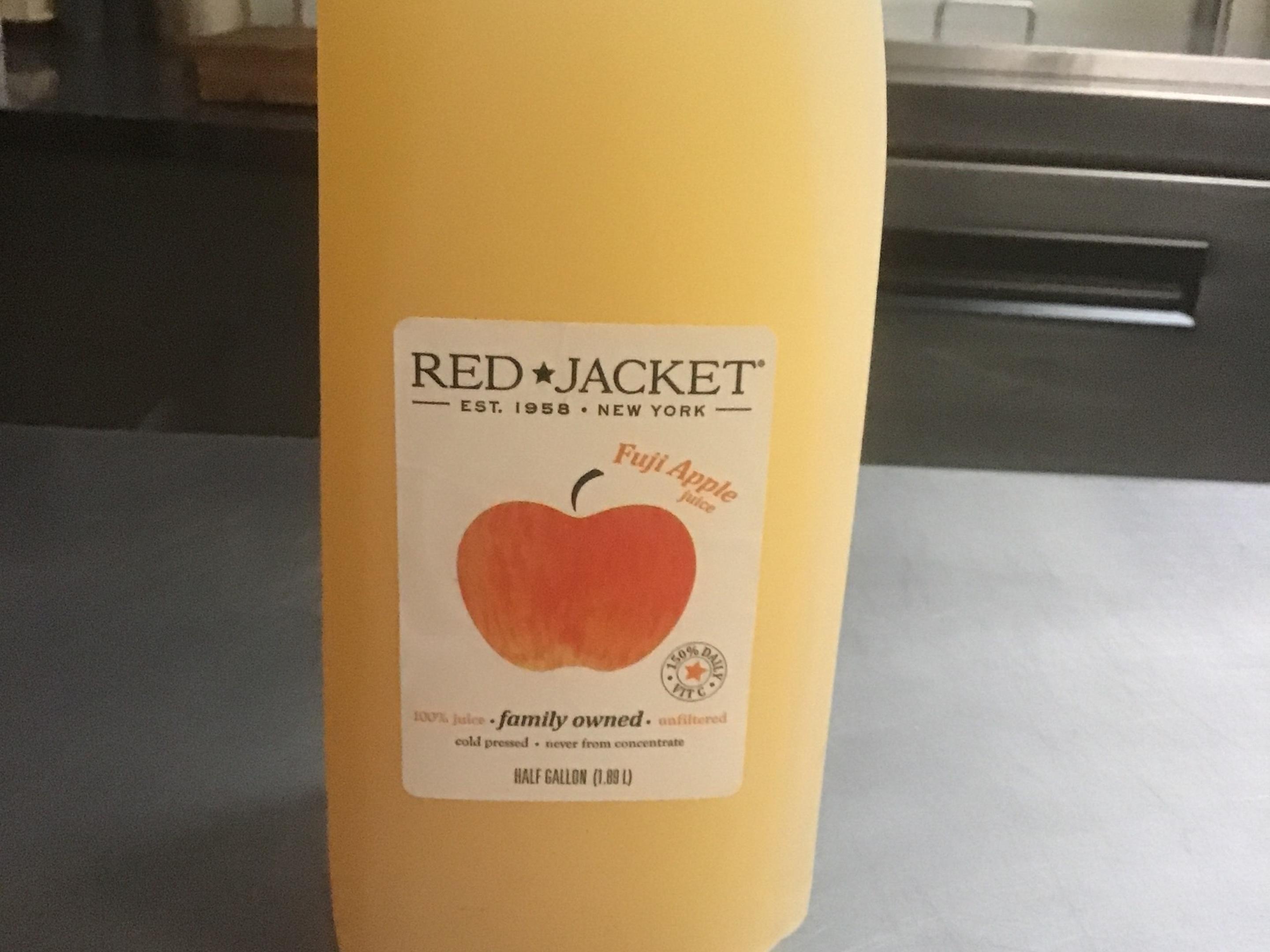 Apple juice red jacket haft gallon