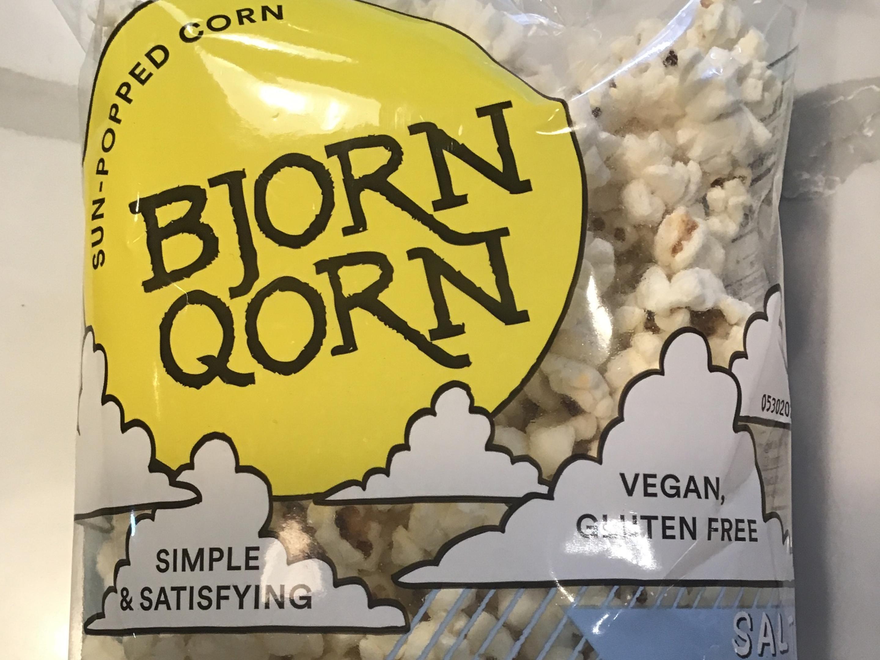 Bjorn Qorn Popcorn