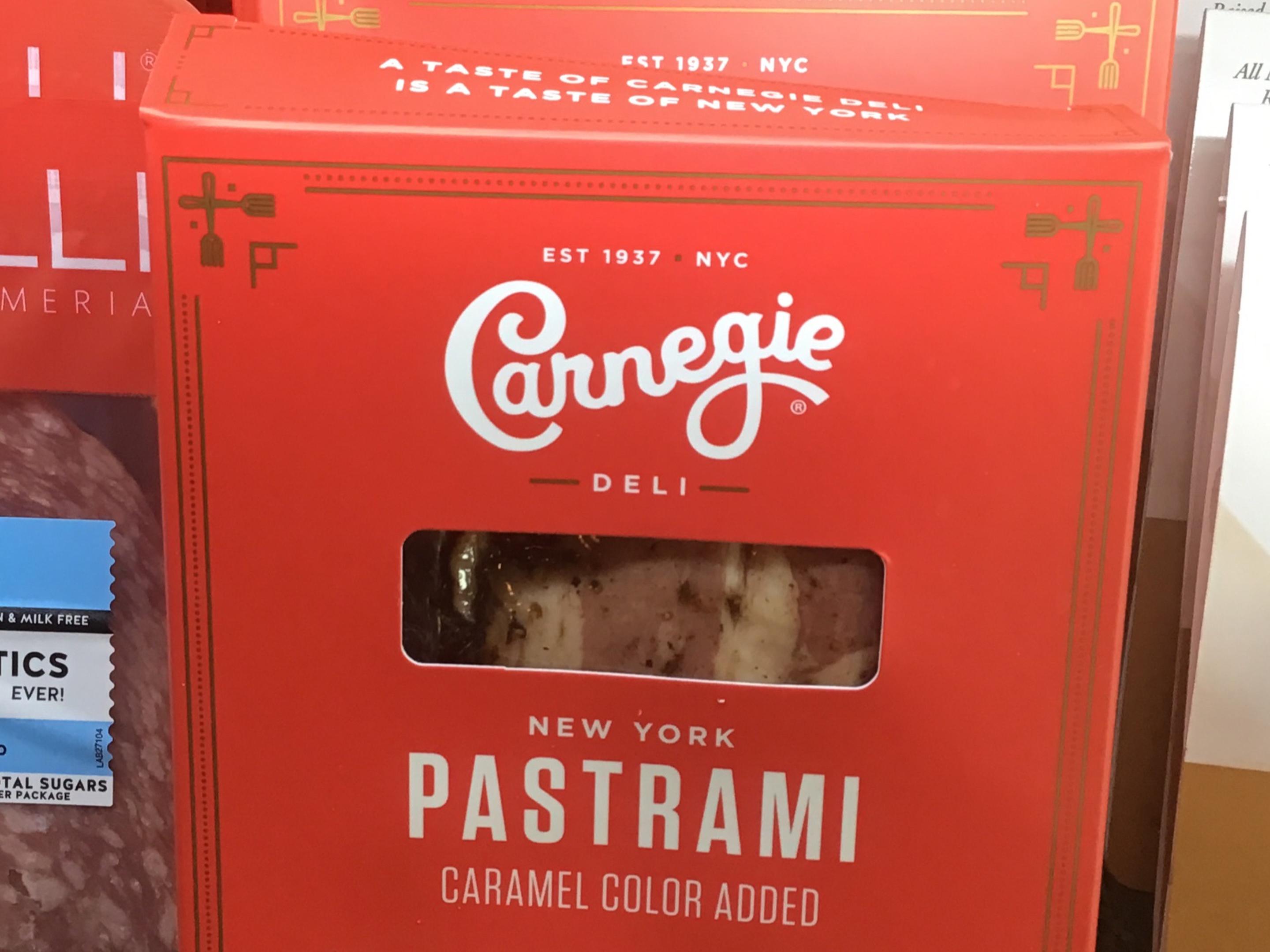 Carnegie pastrami