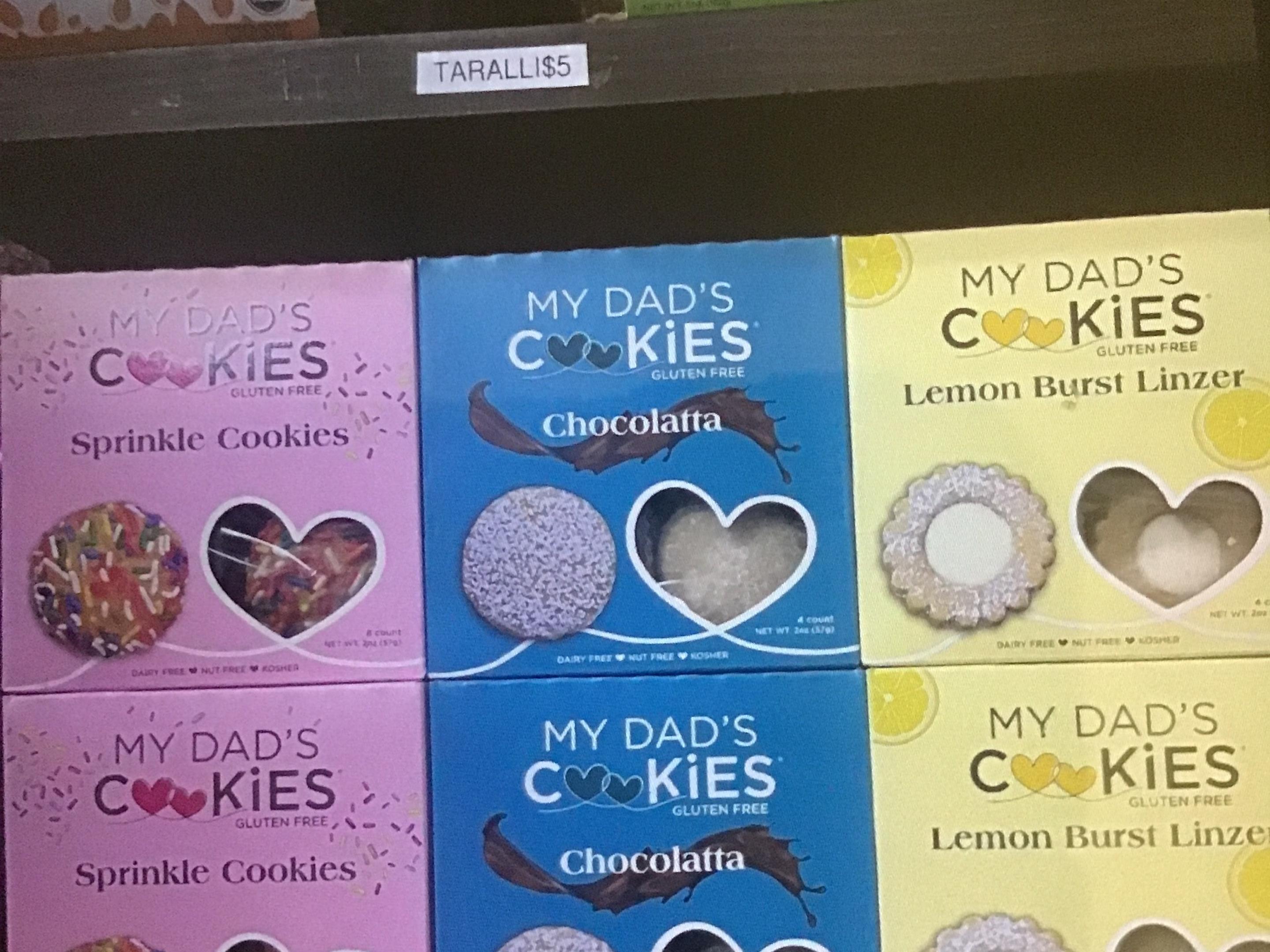 My dads cookies gluten free