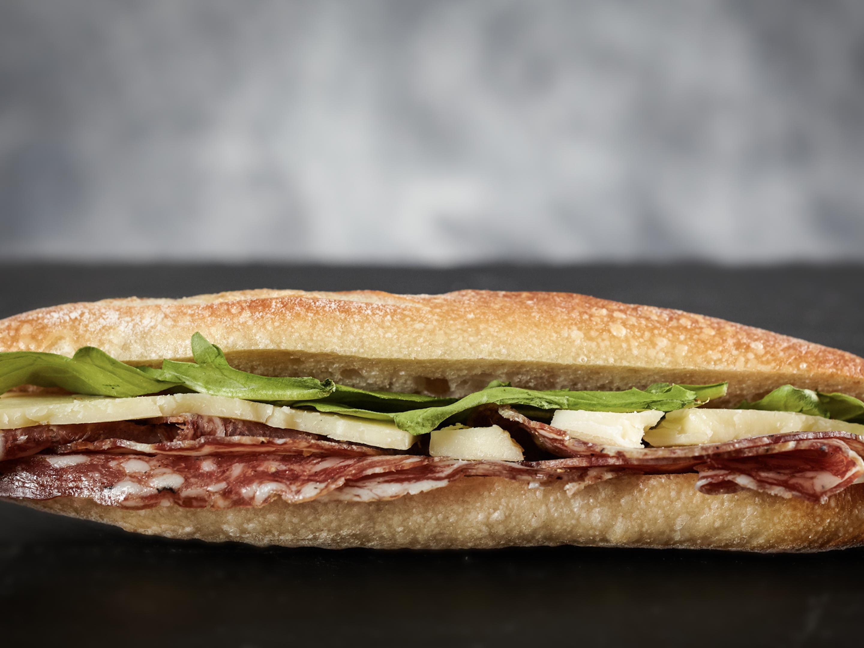 Salami and Cheddar