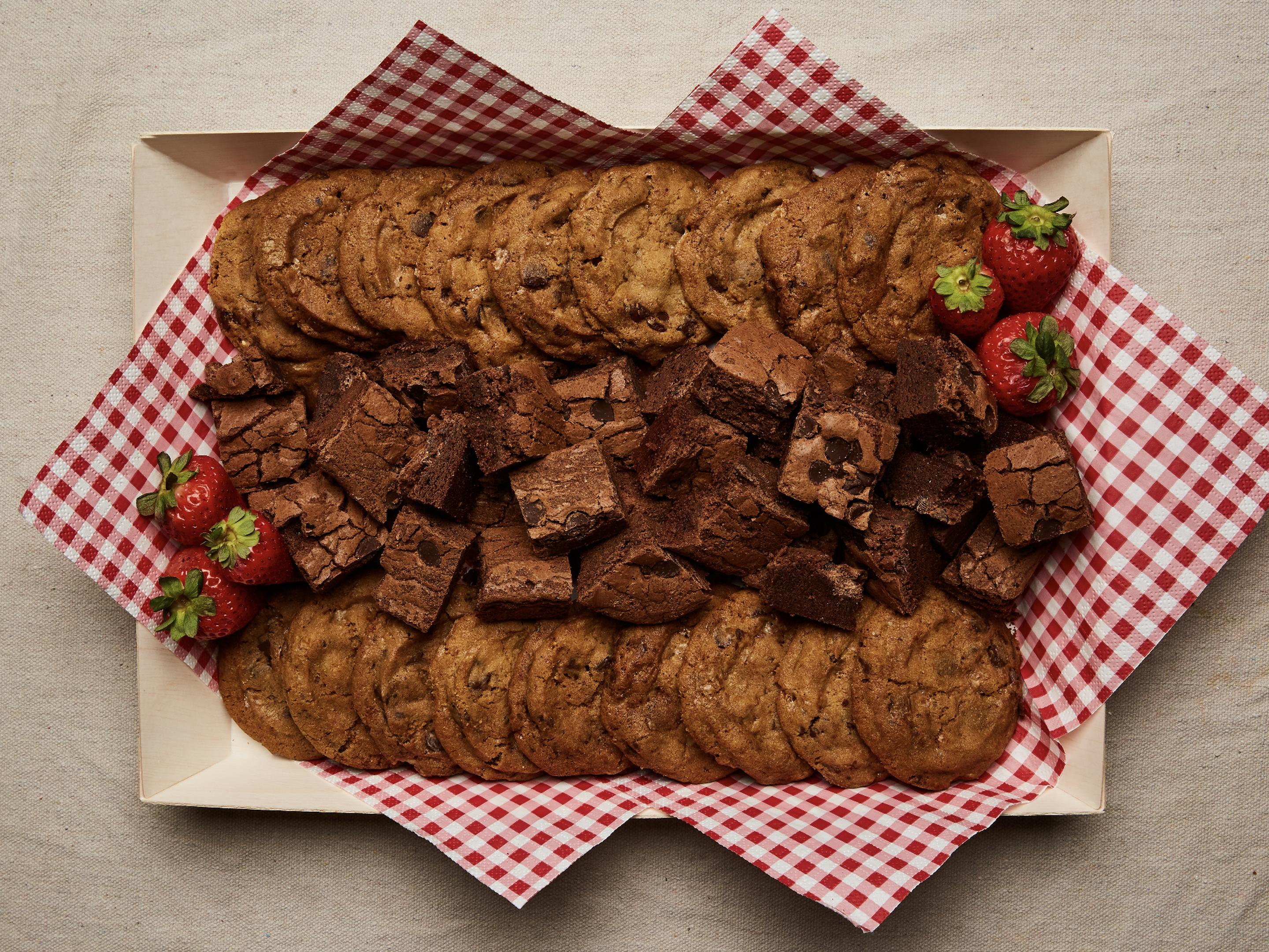 Dessert platter