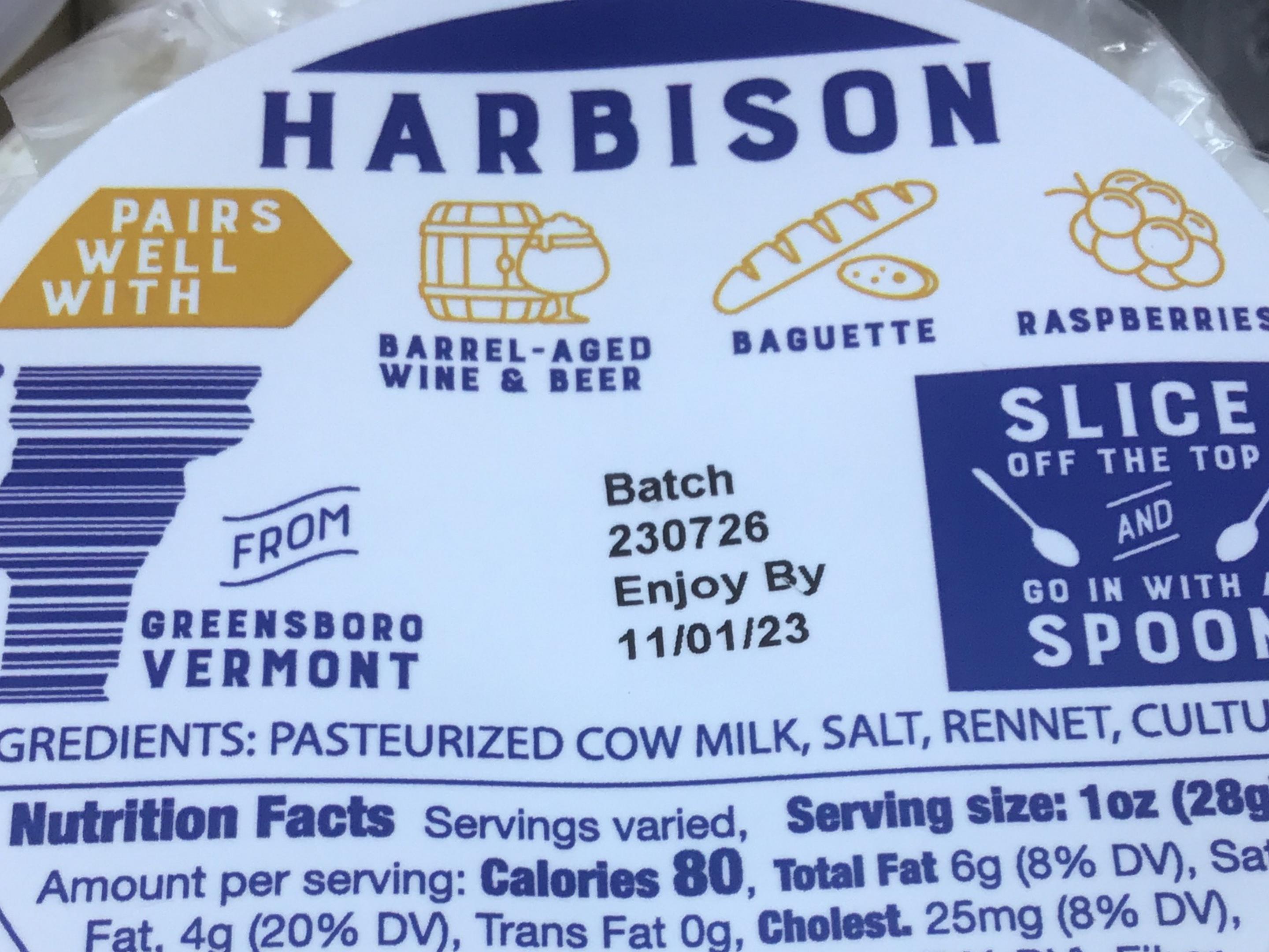 Harrison cheese