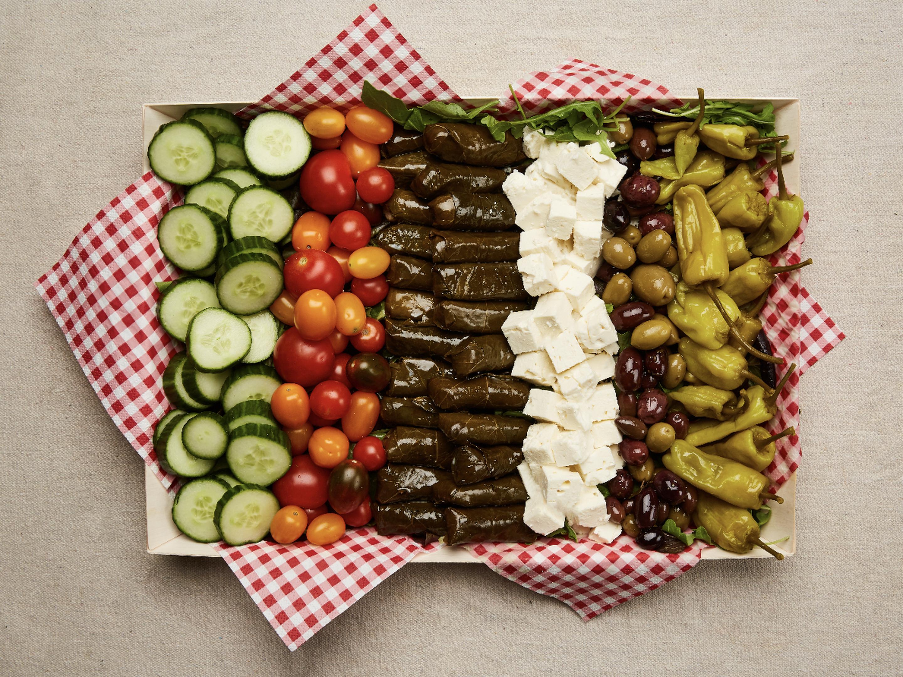 Mediterranean platter