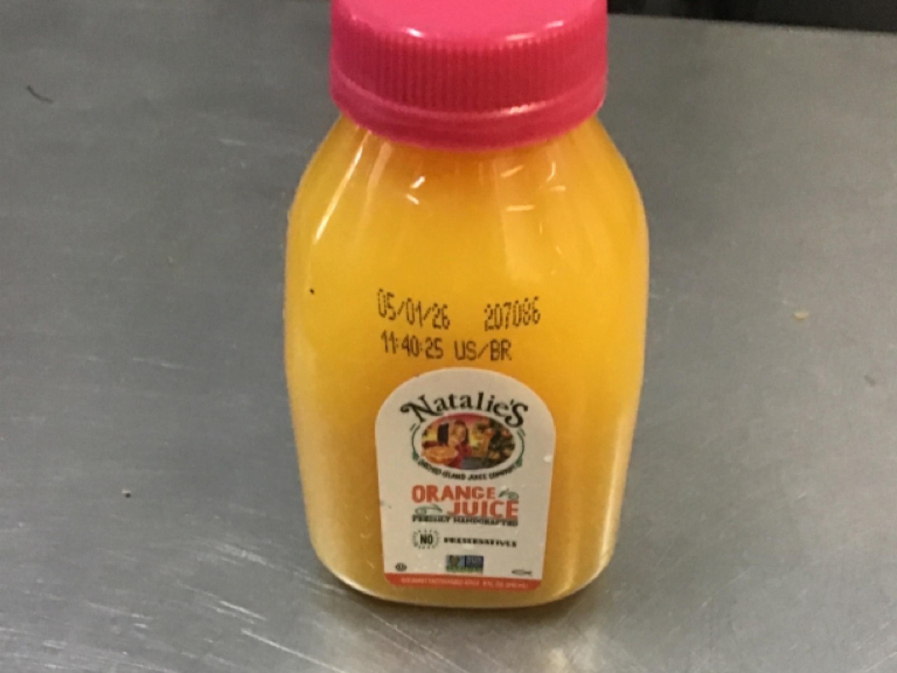 Mini orange juice