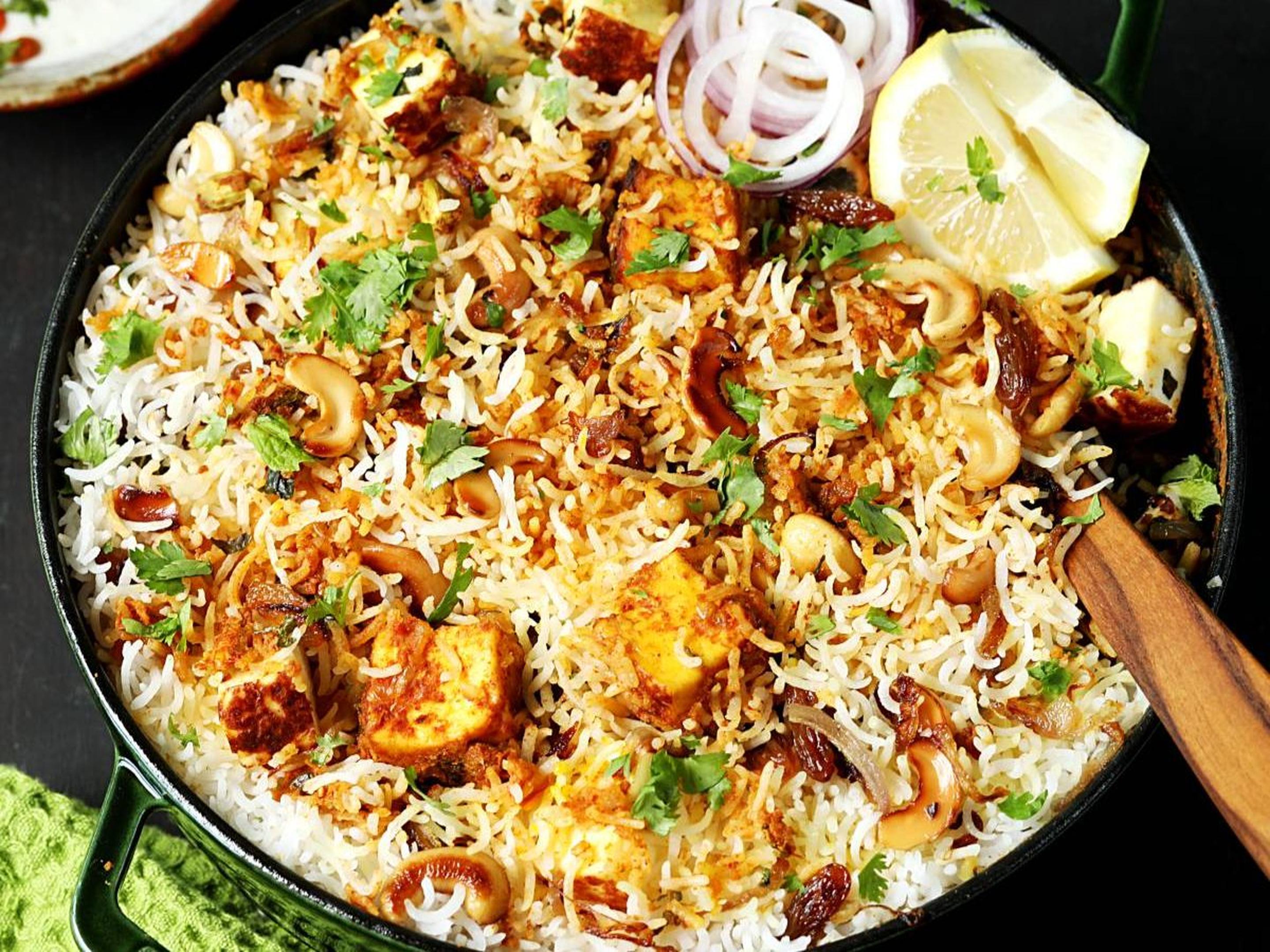 Paneer Biryani