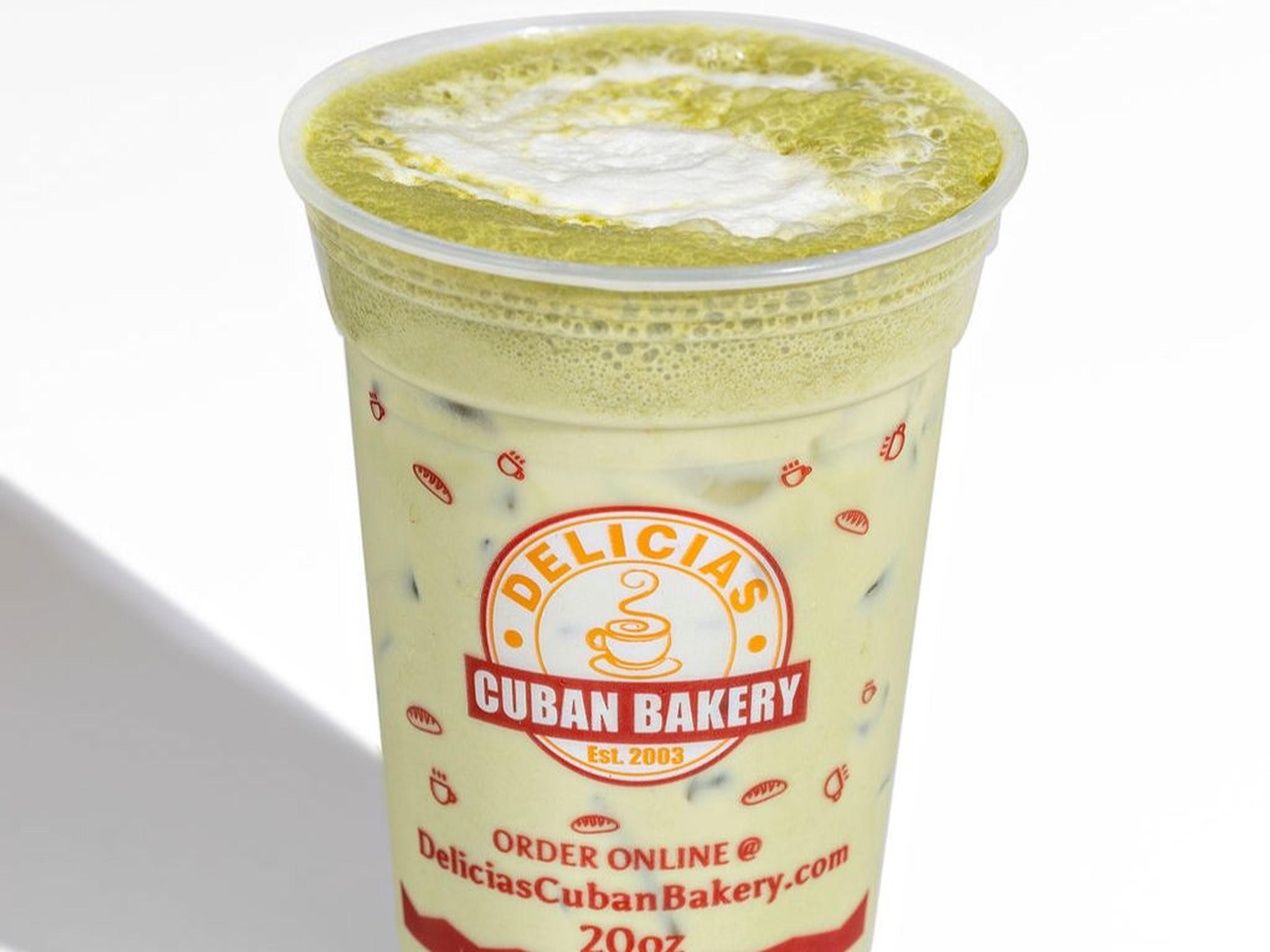 Iced Matcha Green Tea Latte