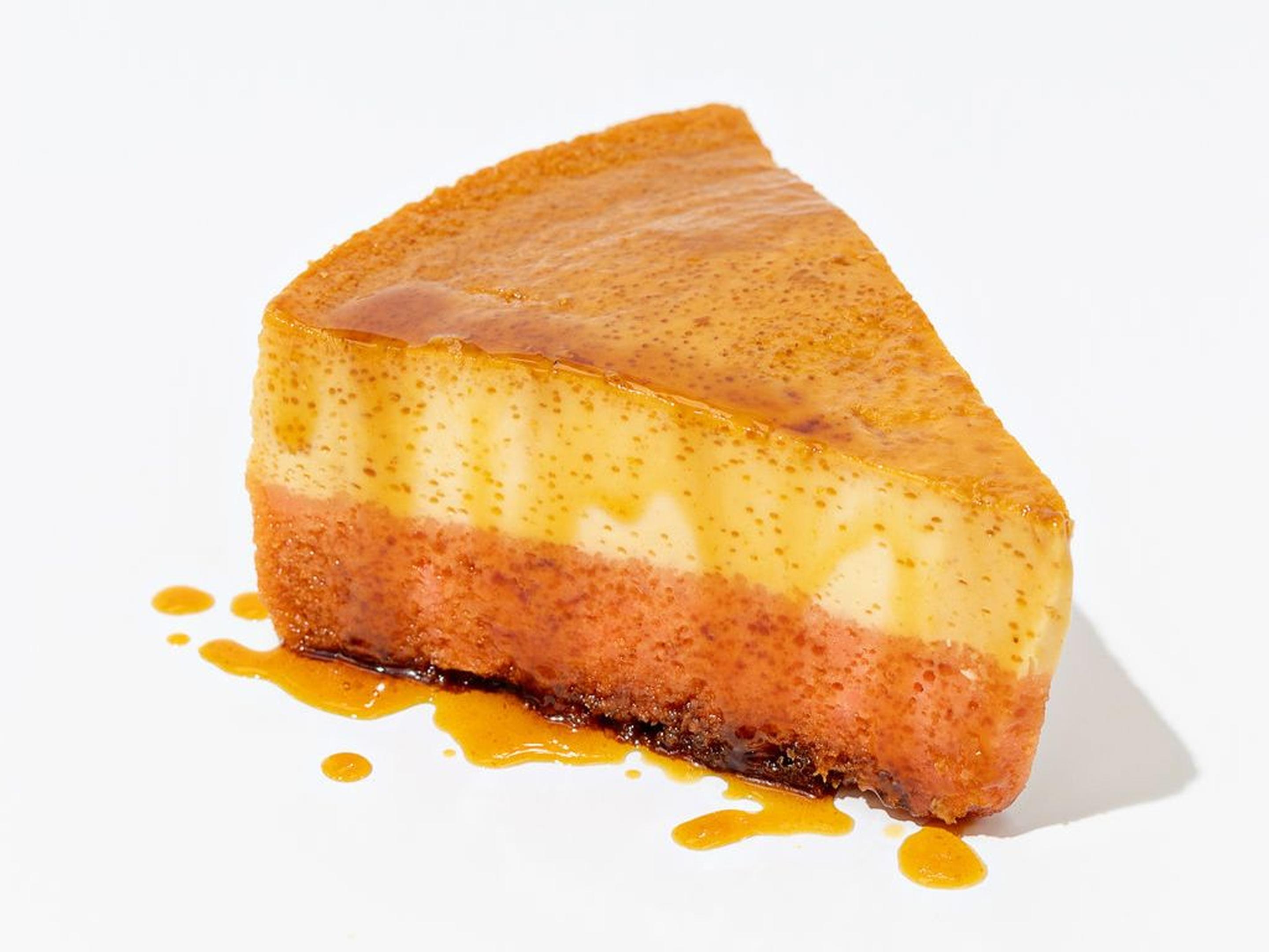 Strawberry Flan