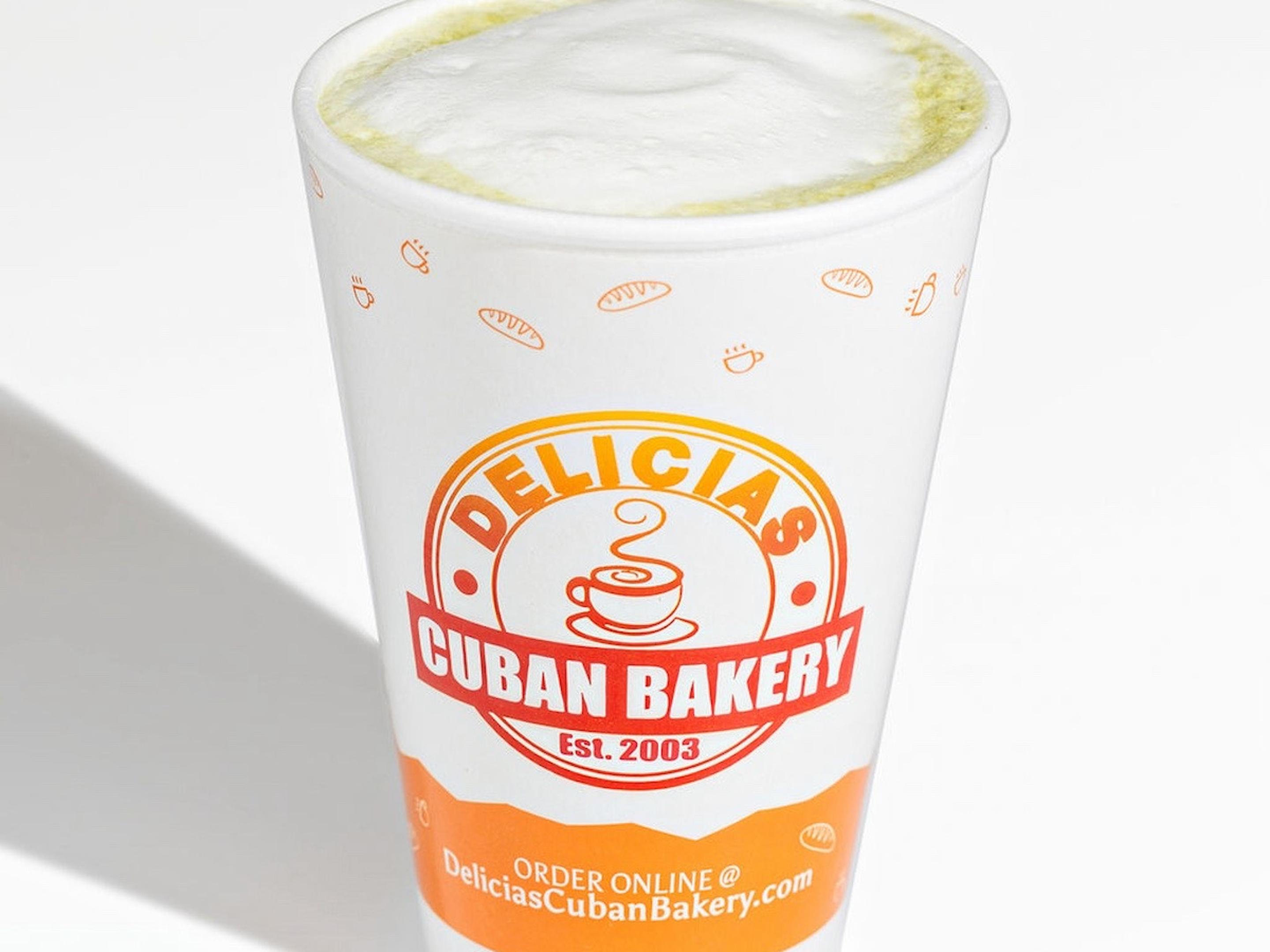 Hot Matcha Green Tea Latte
