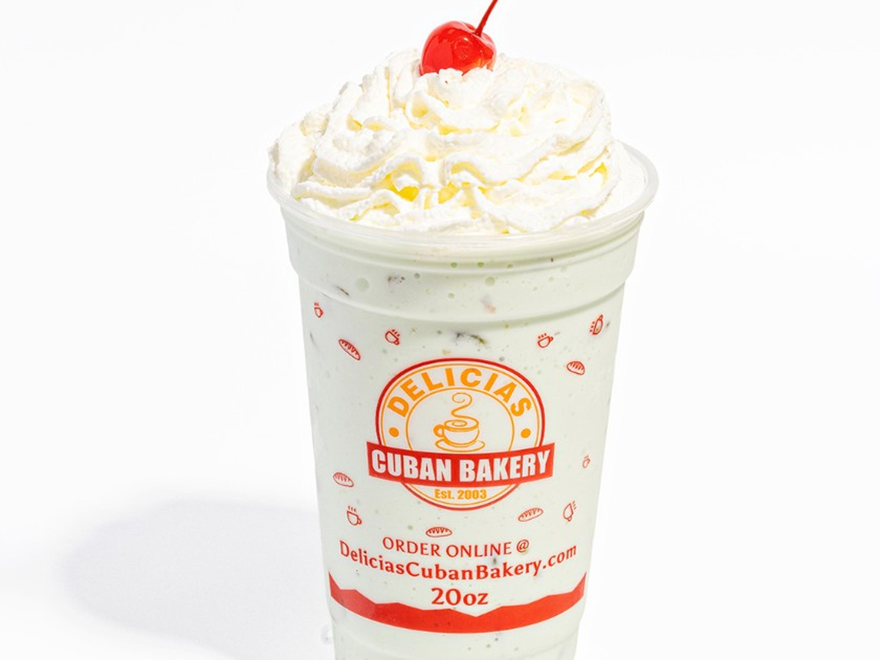 Mint Chocolate Chip Milkshake