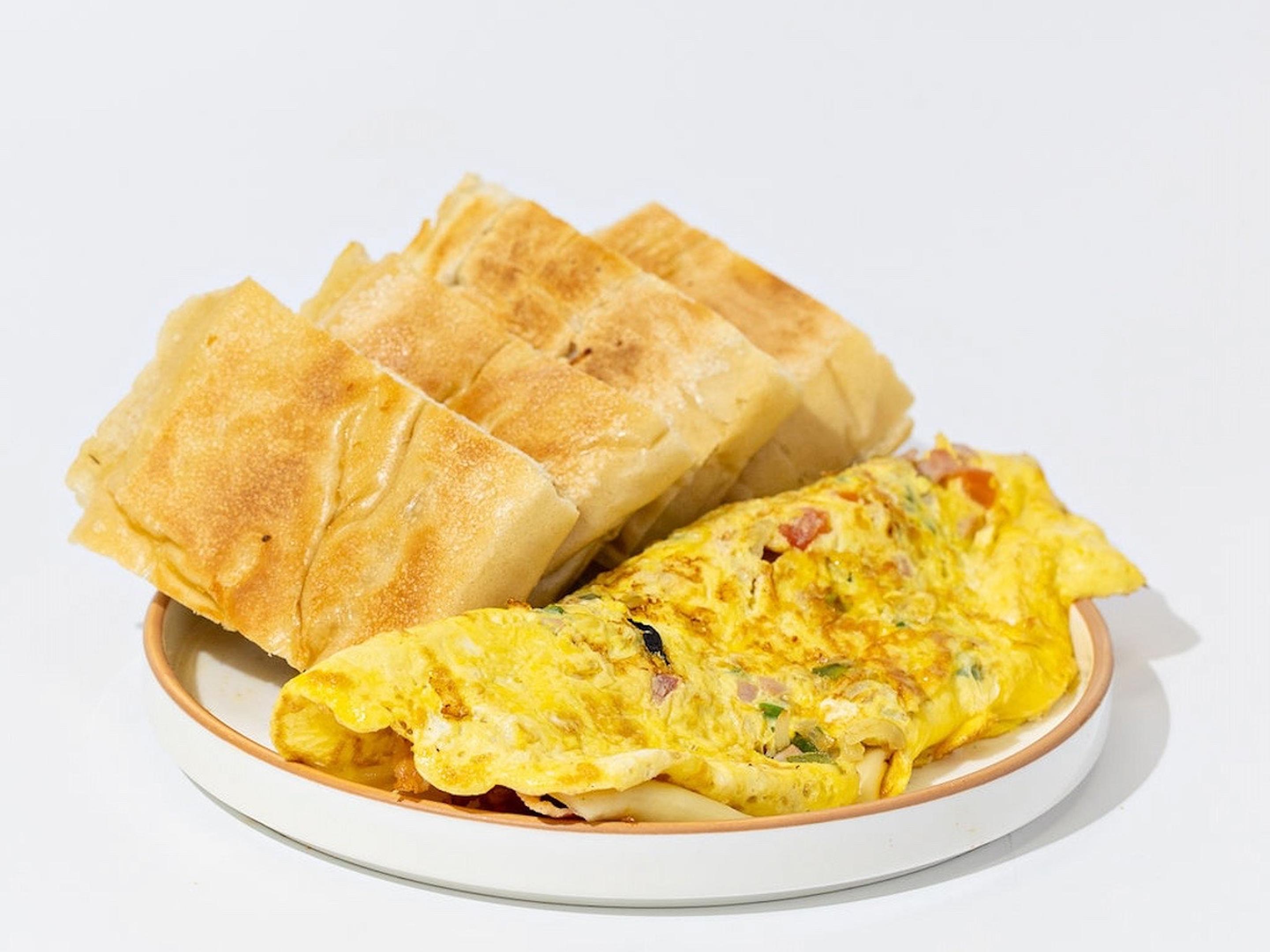 Delicias Omelette Tostada
