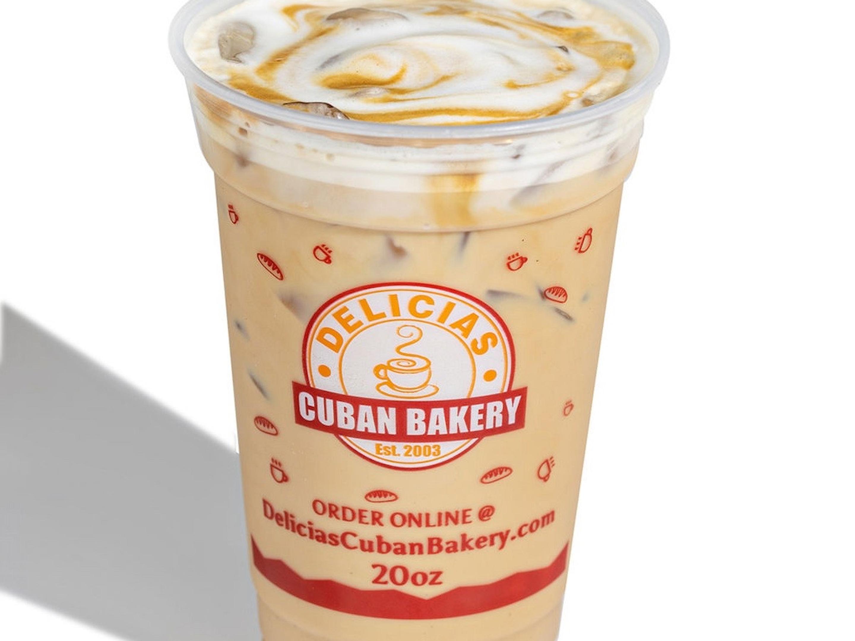 Iced Cafe con Leche