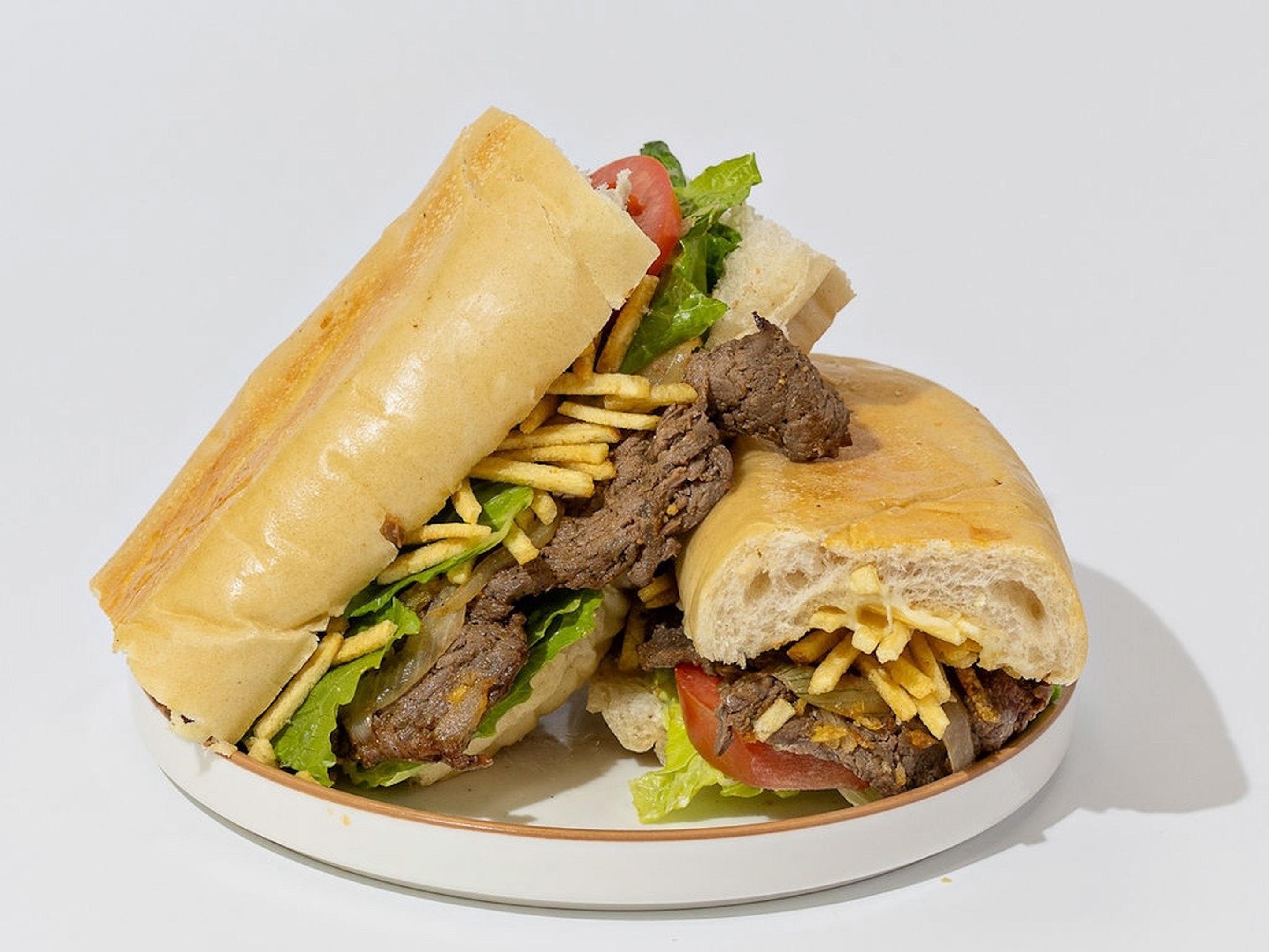 Steak Sandwich (Pan con Bistec)