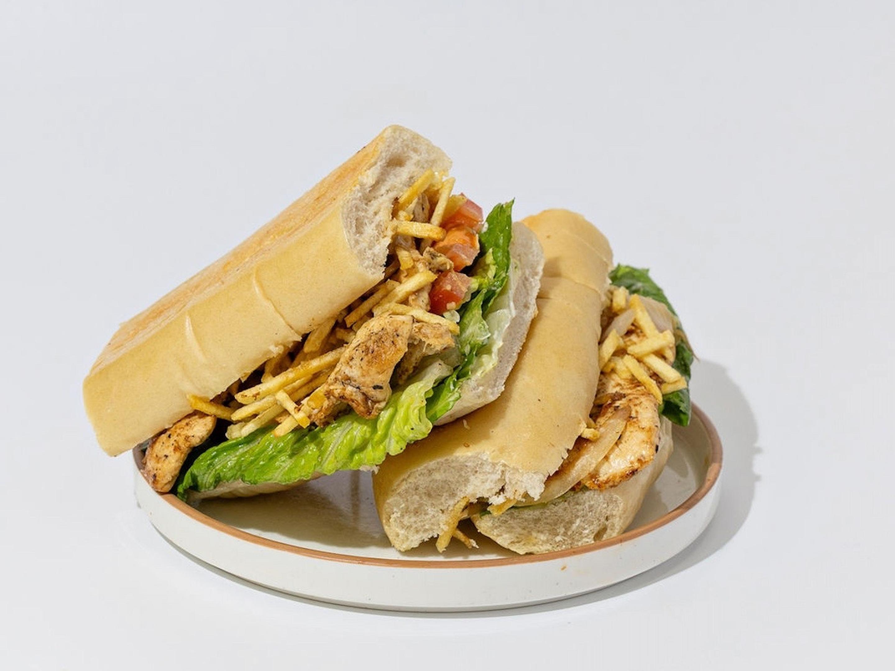 Grilled Chicken Breast Fillet Sandwich