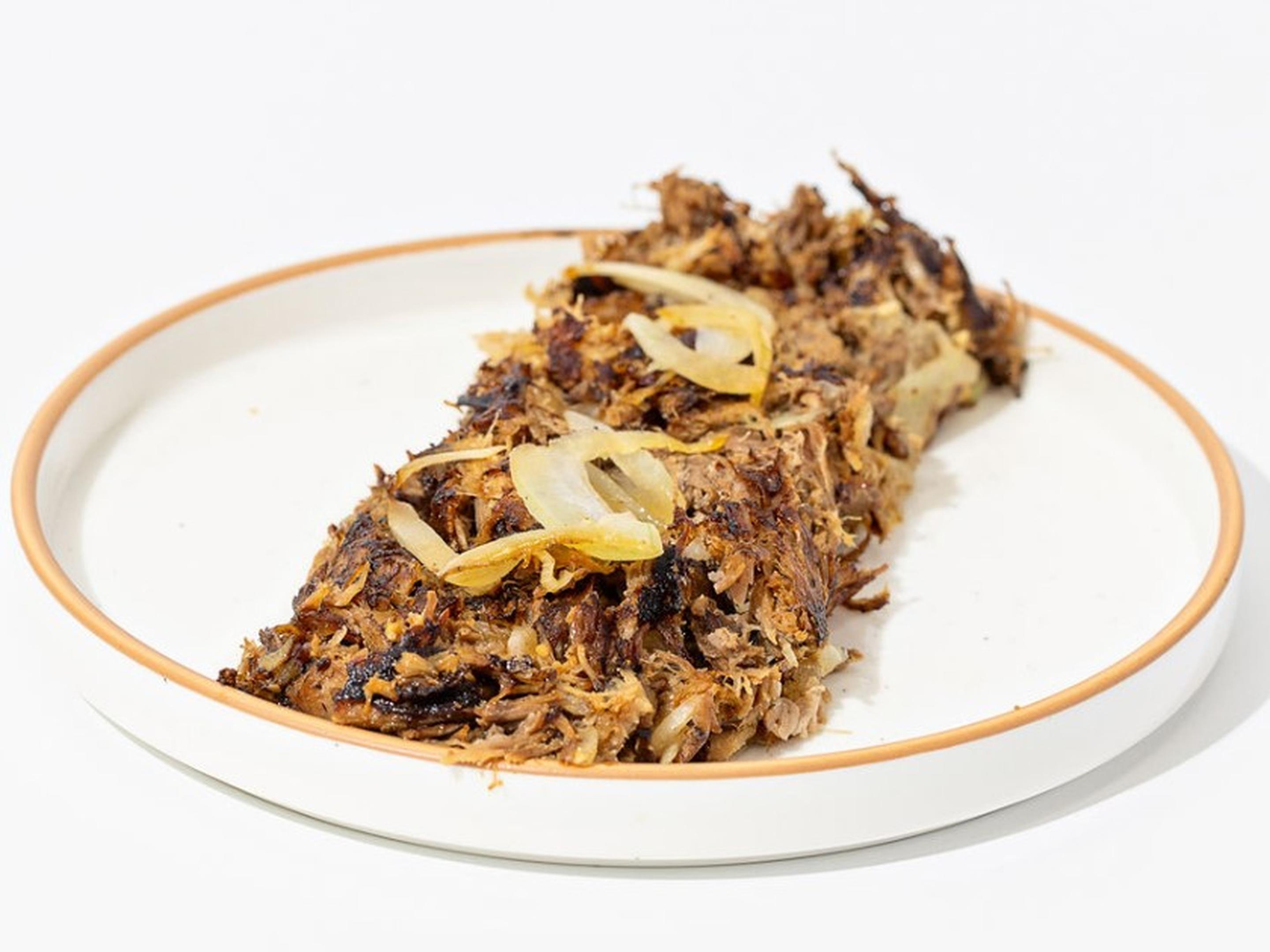 Lechon Asado con Cebollas Solo (Pulled Pork w/grilled onions Only)