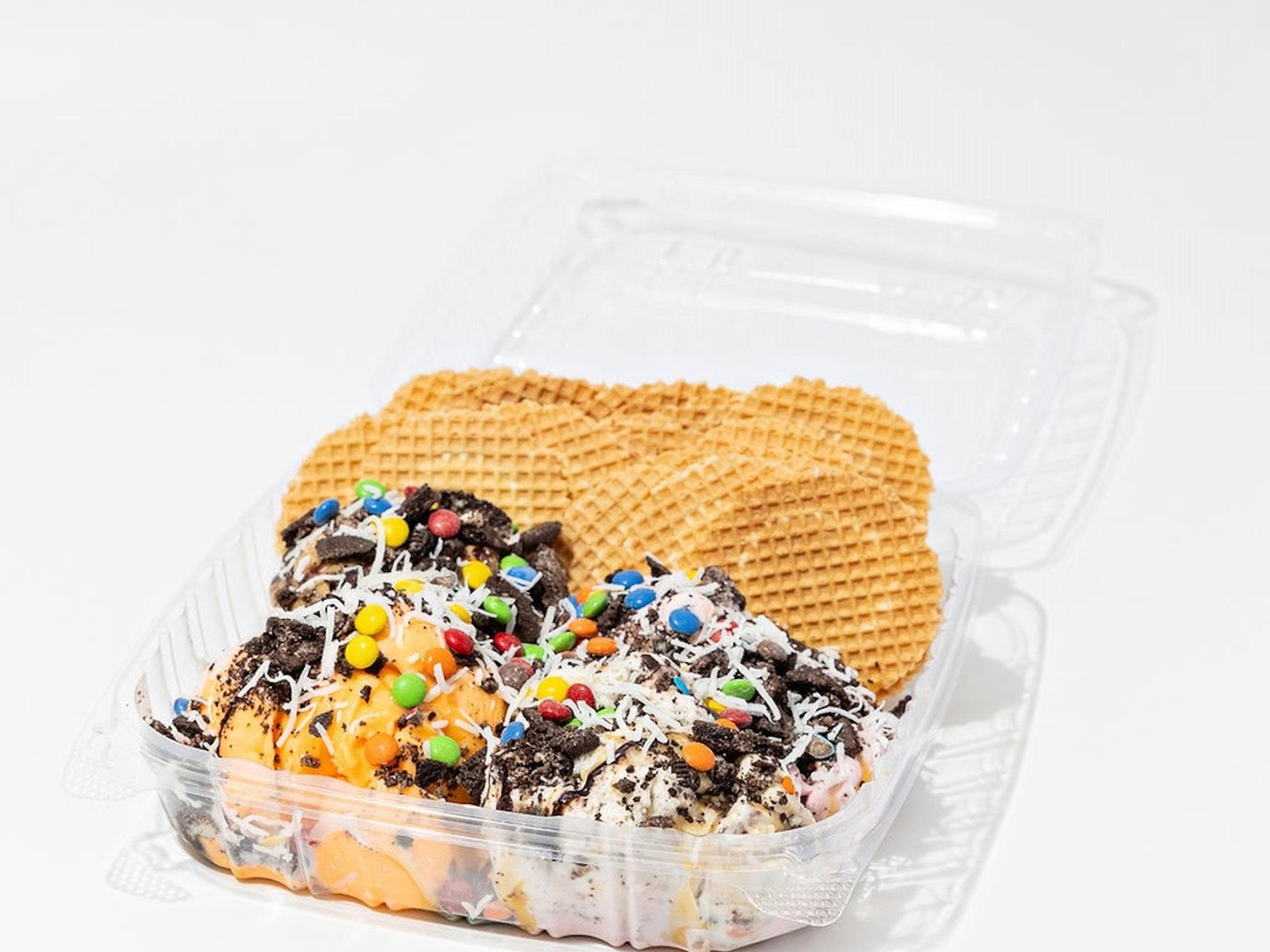 Large Ice Cream Nachos