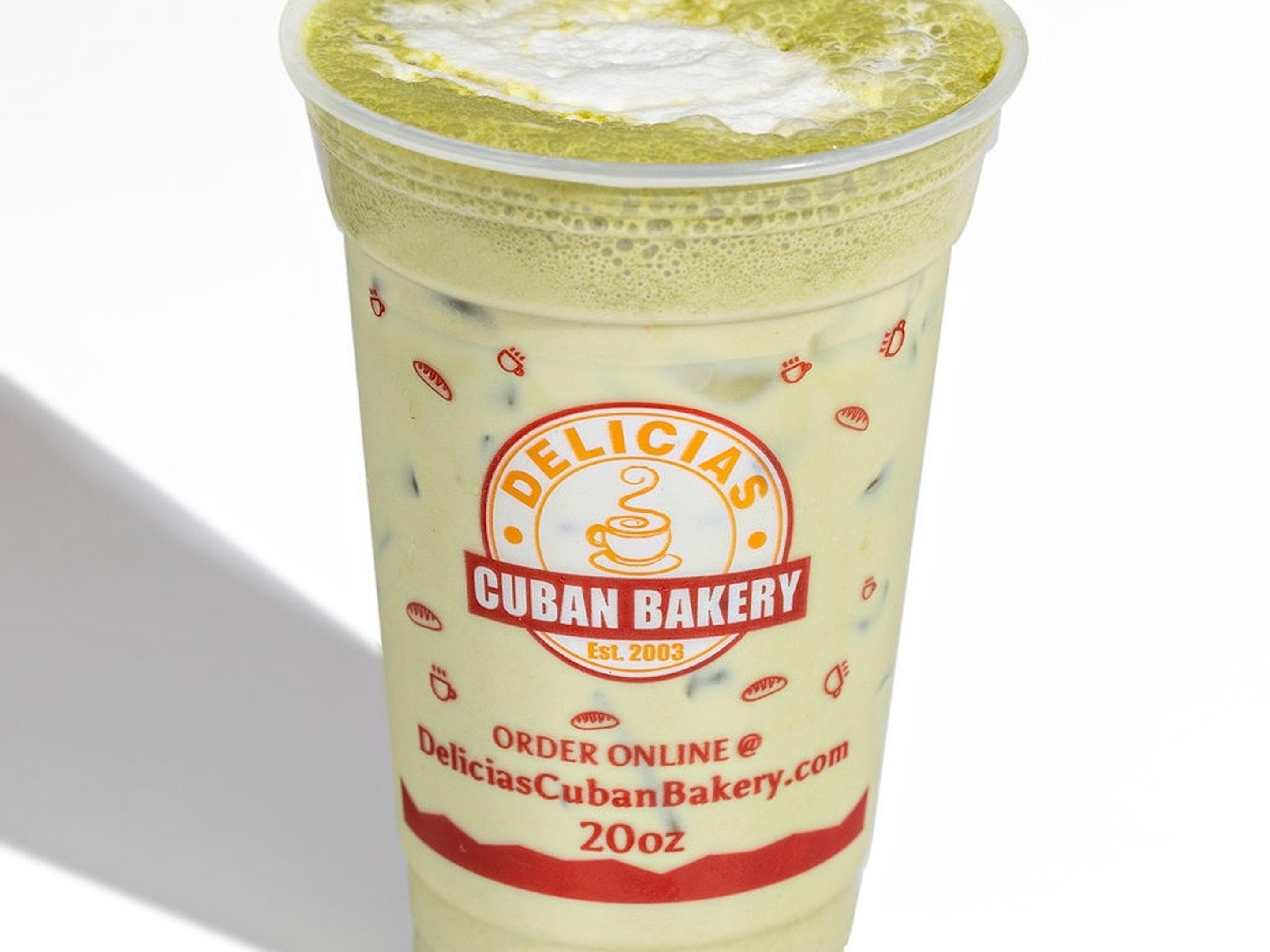 Iced Matcha Green Tea Latte