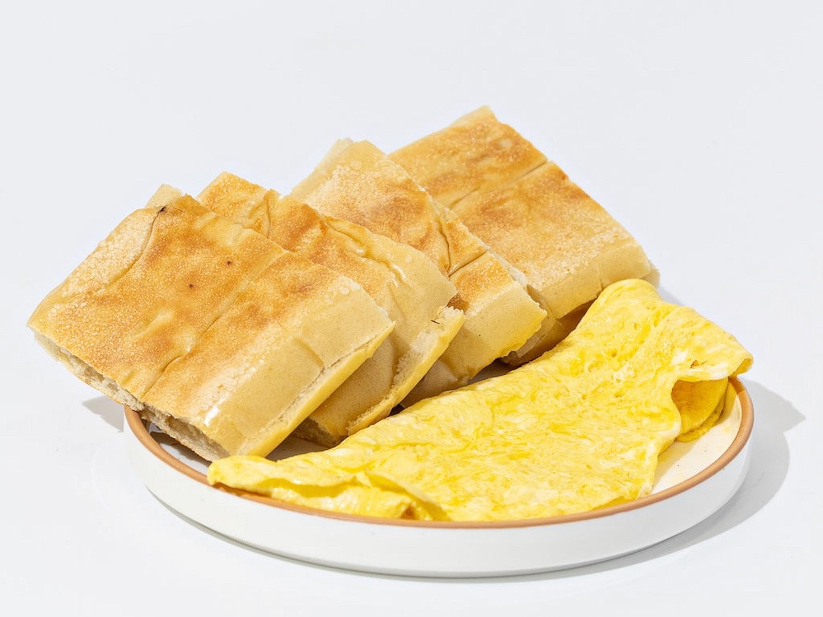 Cuban Tostada with Egg Only