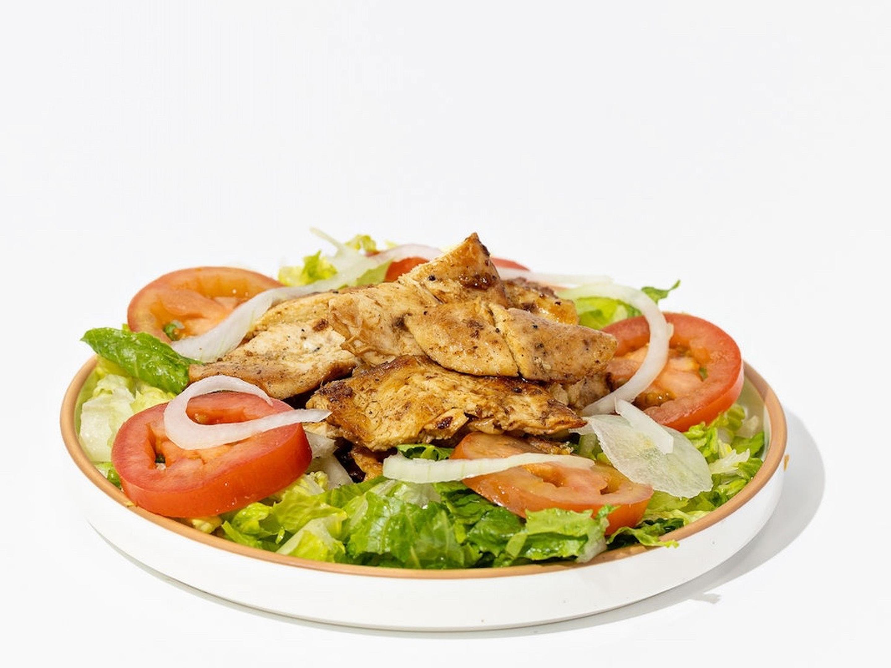 House Salad with Grilled Chicken