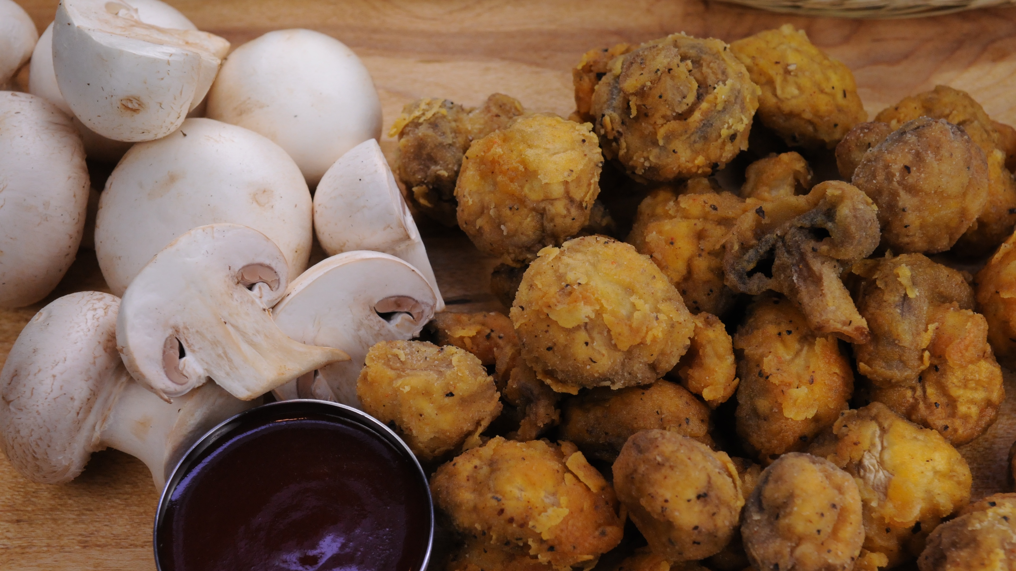 Fresh Breaded Mushrooms