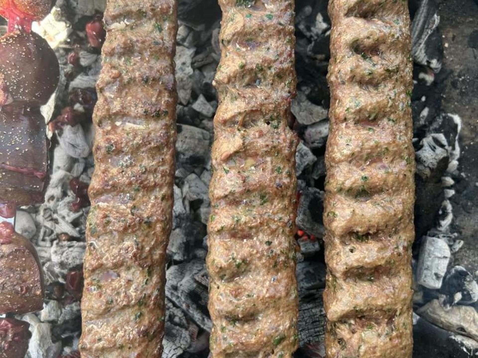 Kufta mixed with Parsely