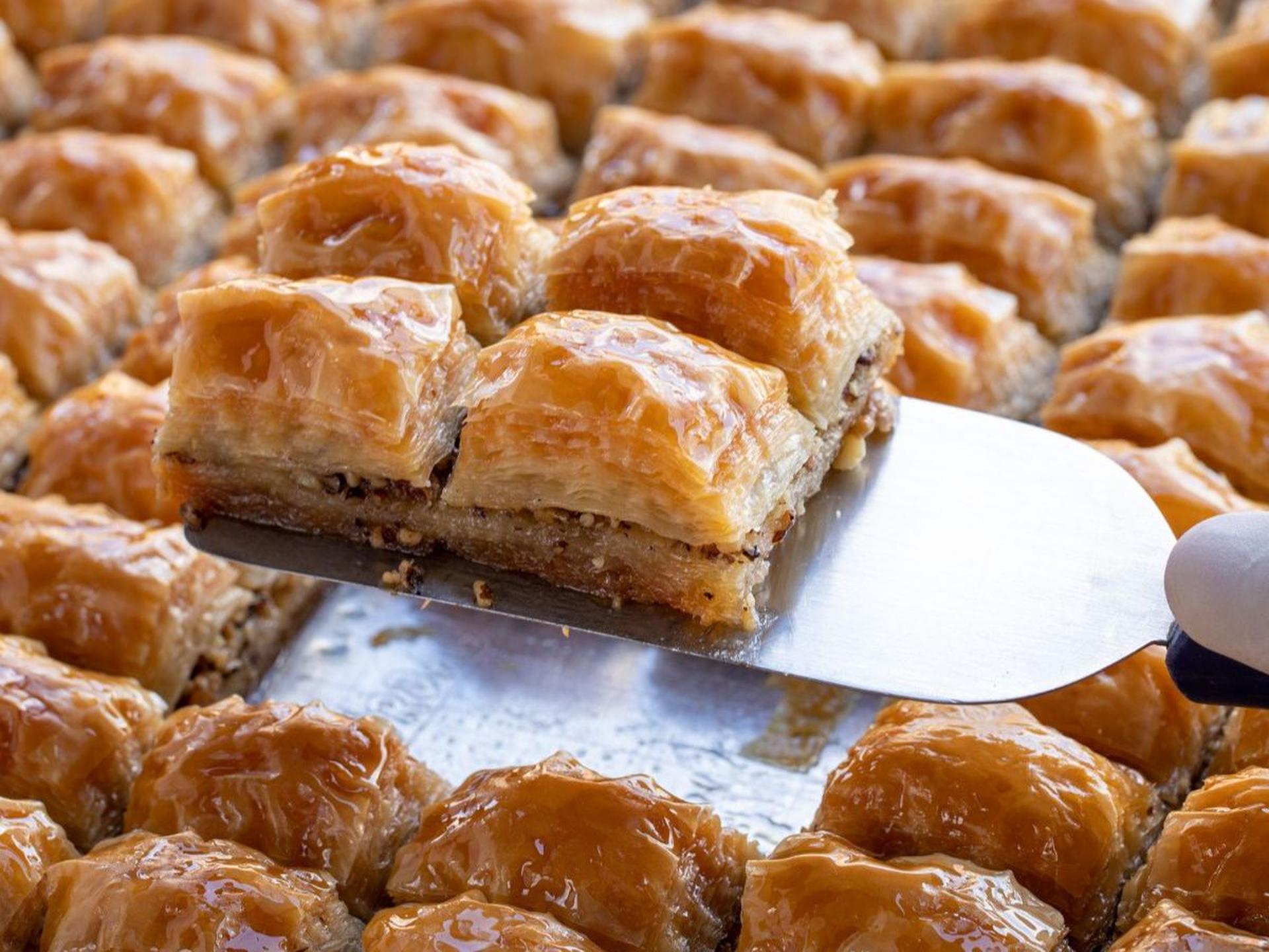 Walnut Baklava Tray