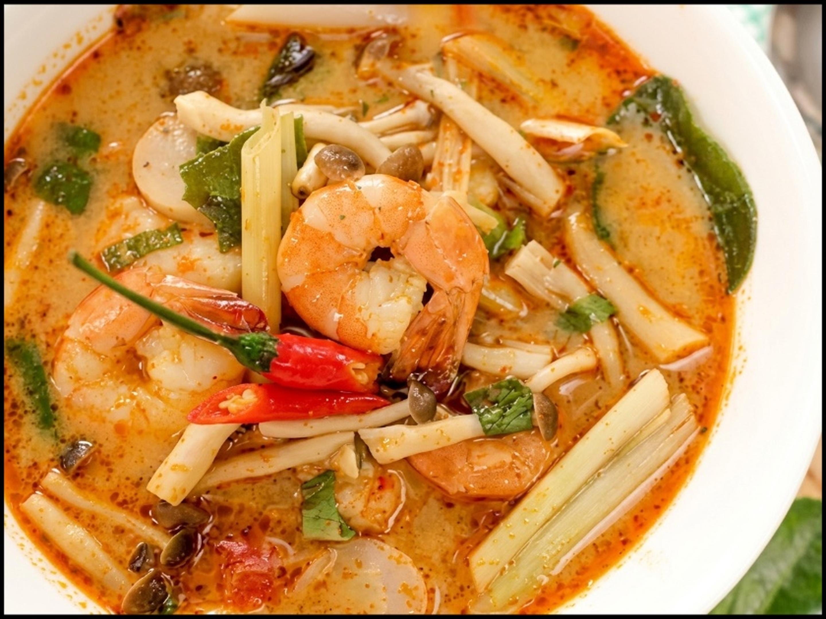 Creamy Tom Yum Soup