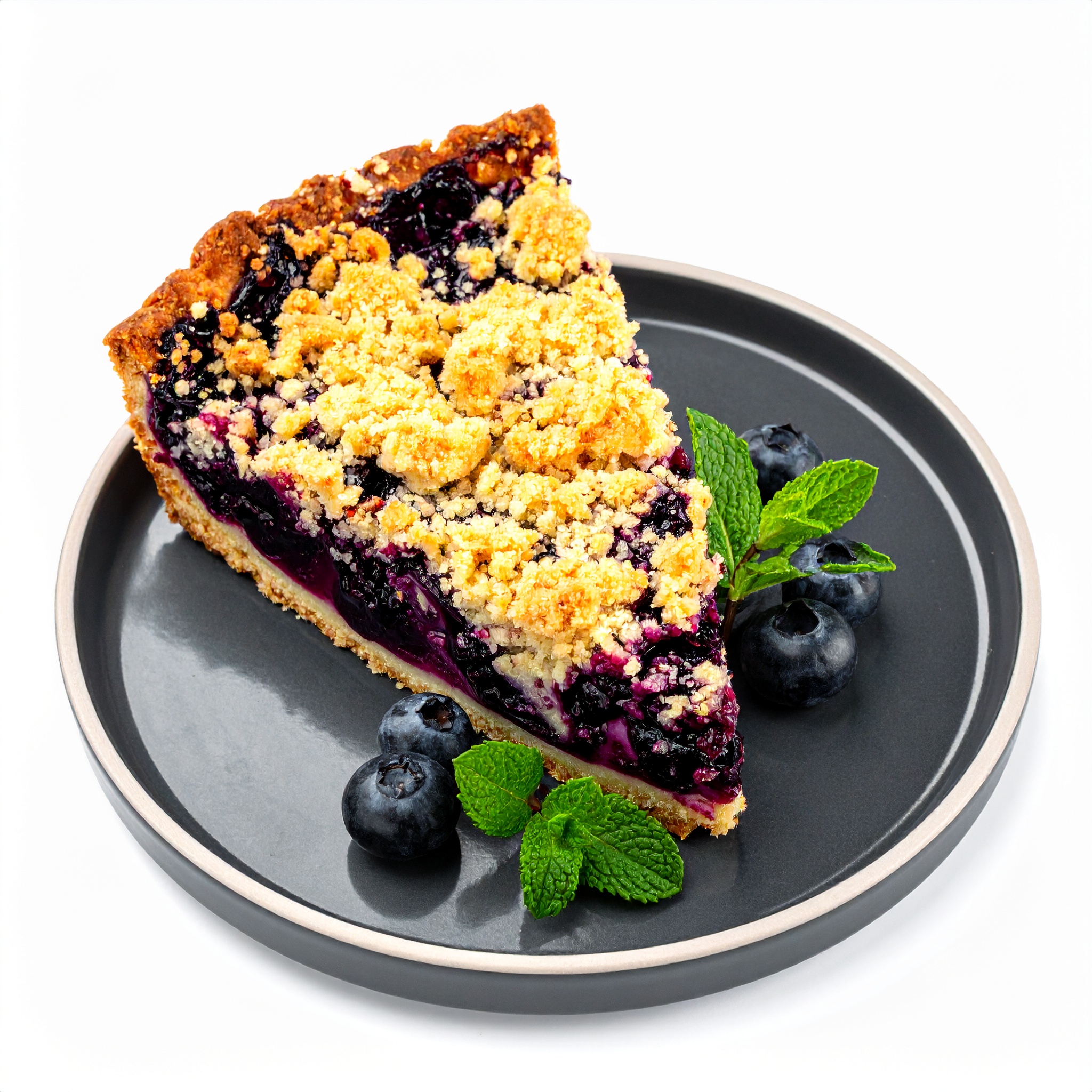 Blueberry Crumble Pie